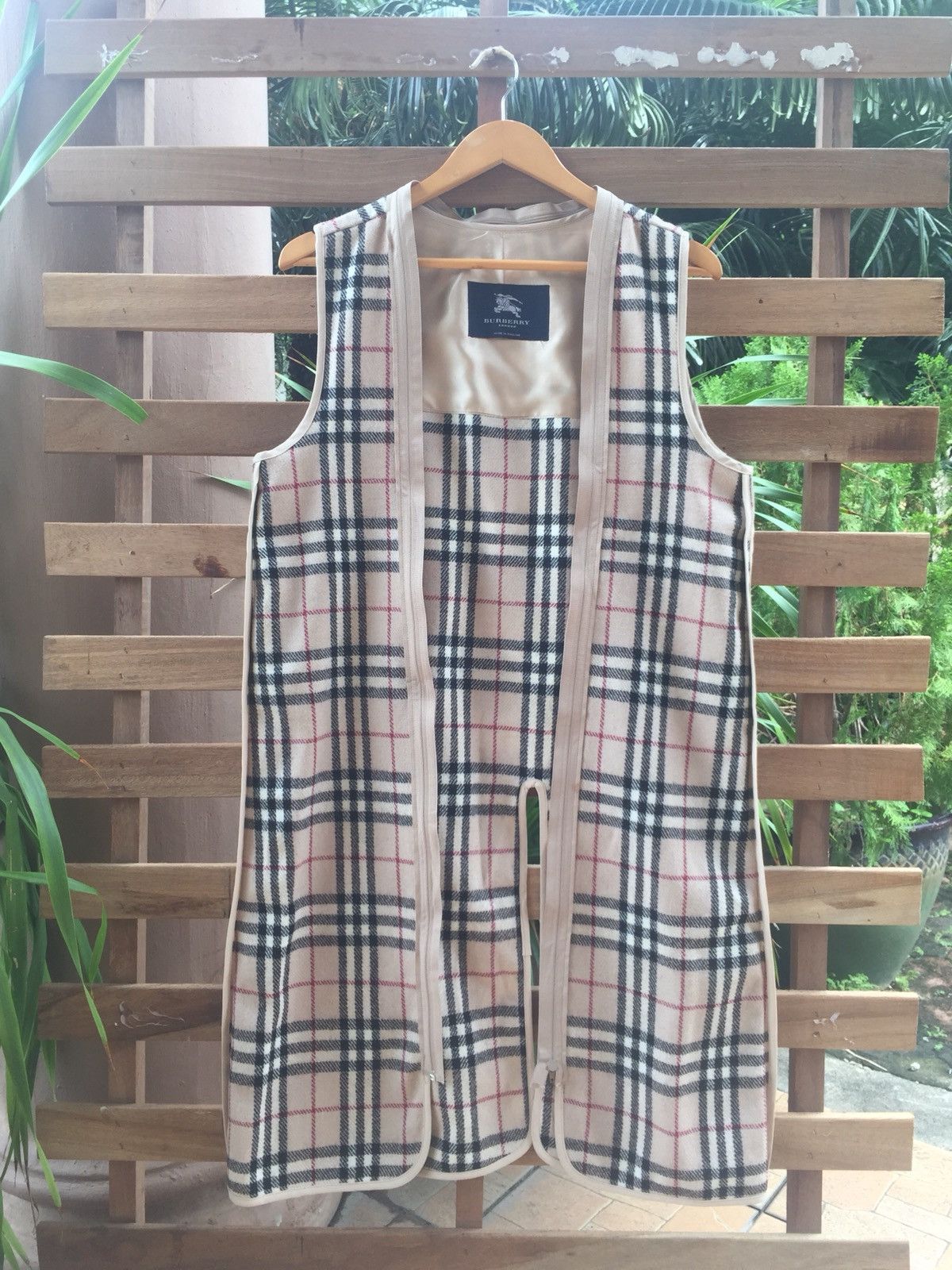Burberry Vintage Burberry's Nova Checked Down Lining Jacket Size US M / EU 48-50 / 2 - 2 Thumbnail