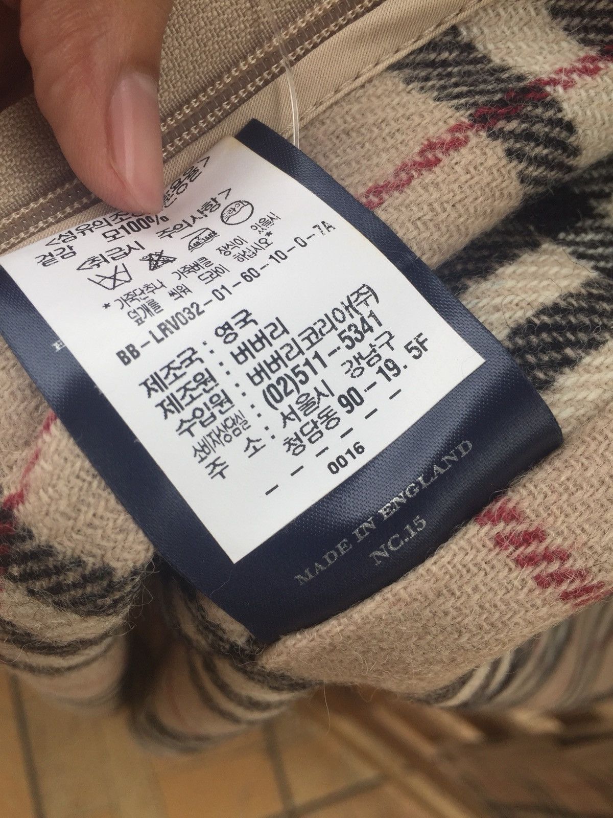 Burberry Vintage Burberry's Nova Checked Down Lining Jacket Size US M / EU 48-50 / 2 - 5 Thumbnail