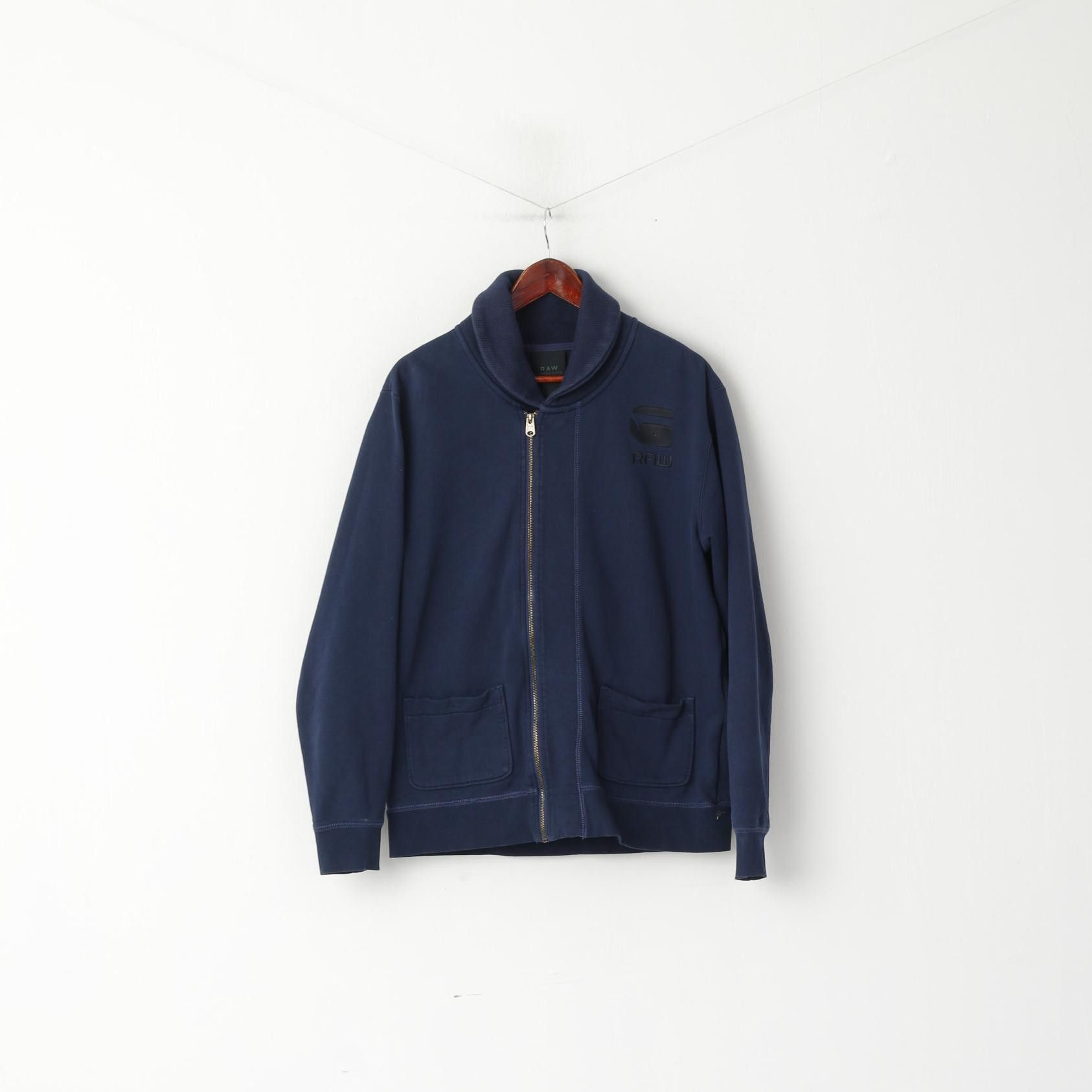 G-Star Raw Correctline by G-Star Men XL (L) Sweatshirt Navy 7101 Size US XL / EU 56 / 4 - 2 Thumbnail