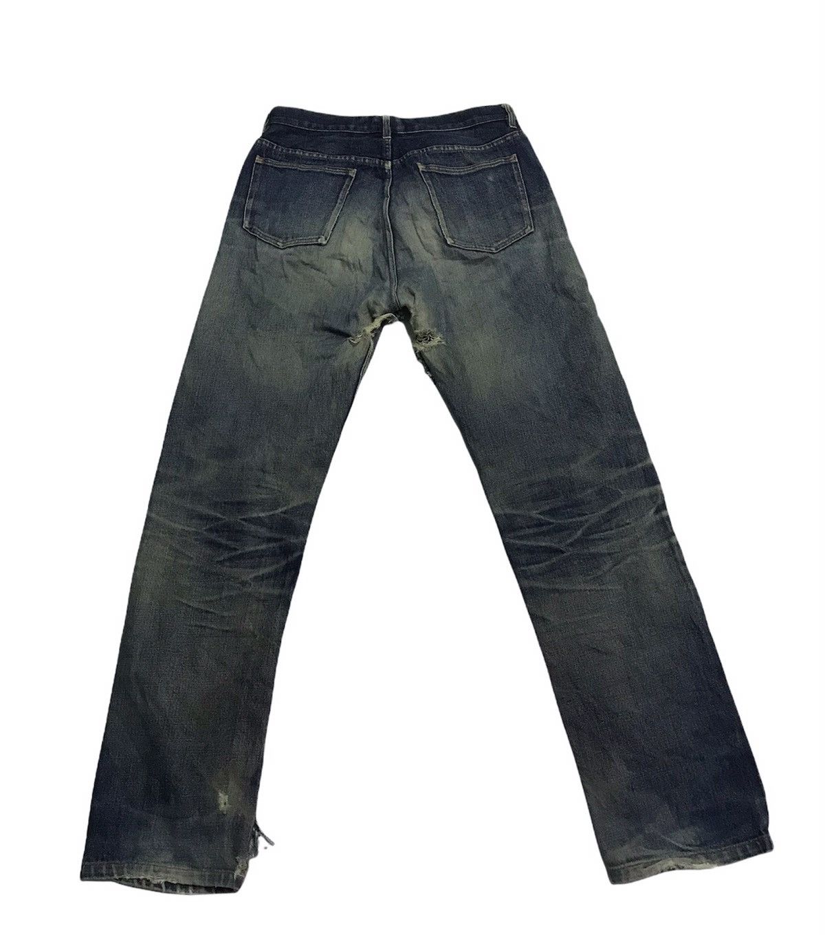 A.P.C. Vintage A.P.C distressed selvedge denim jeans Size US 30 / EU 46 - 6 Thumbnail