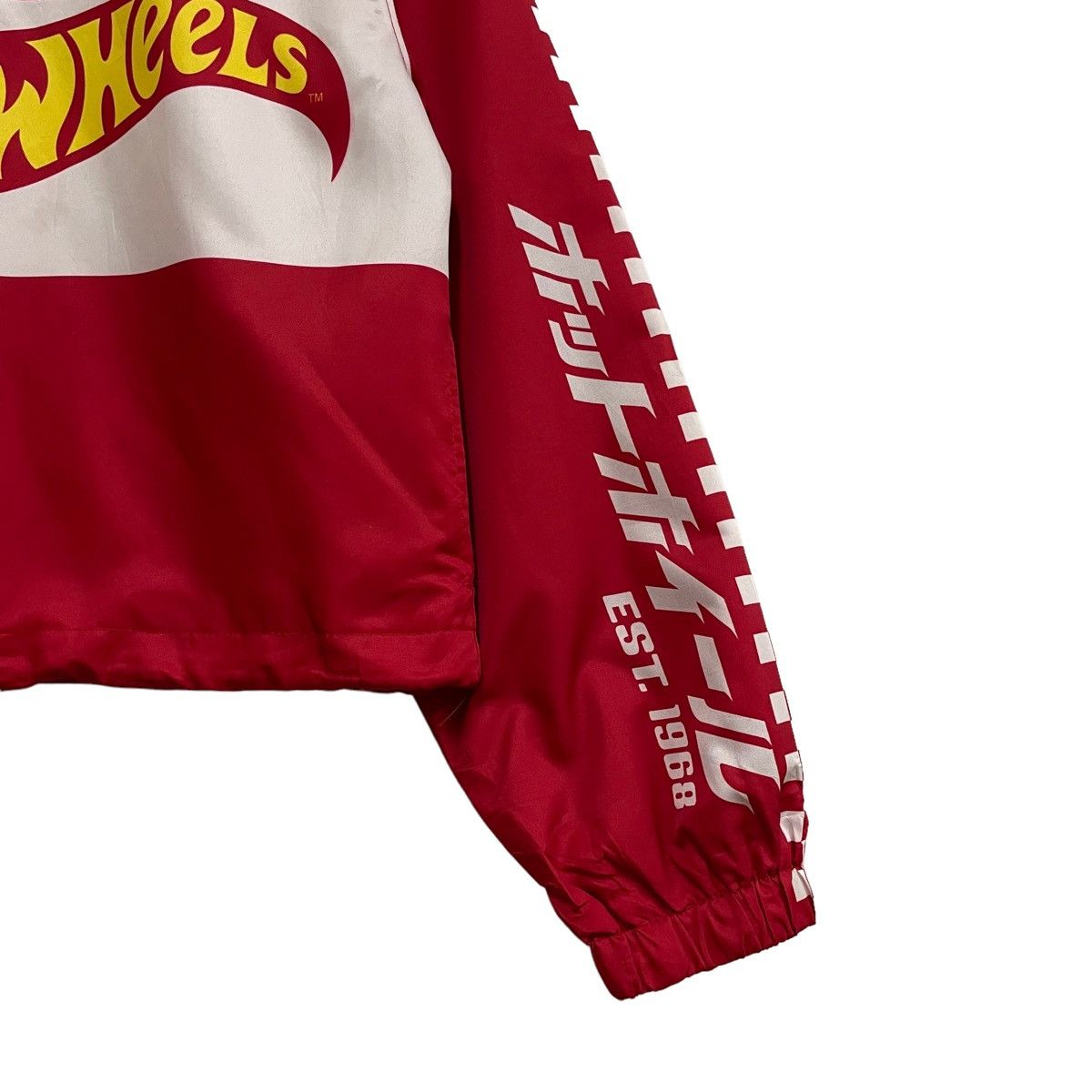 Japanese Brand 💥 Hot Wheel Crop Halfzip Jacket Size M / US 6-8 / IT 42-44 - 5 Thumbnail