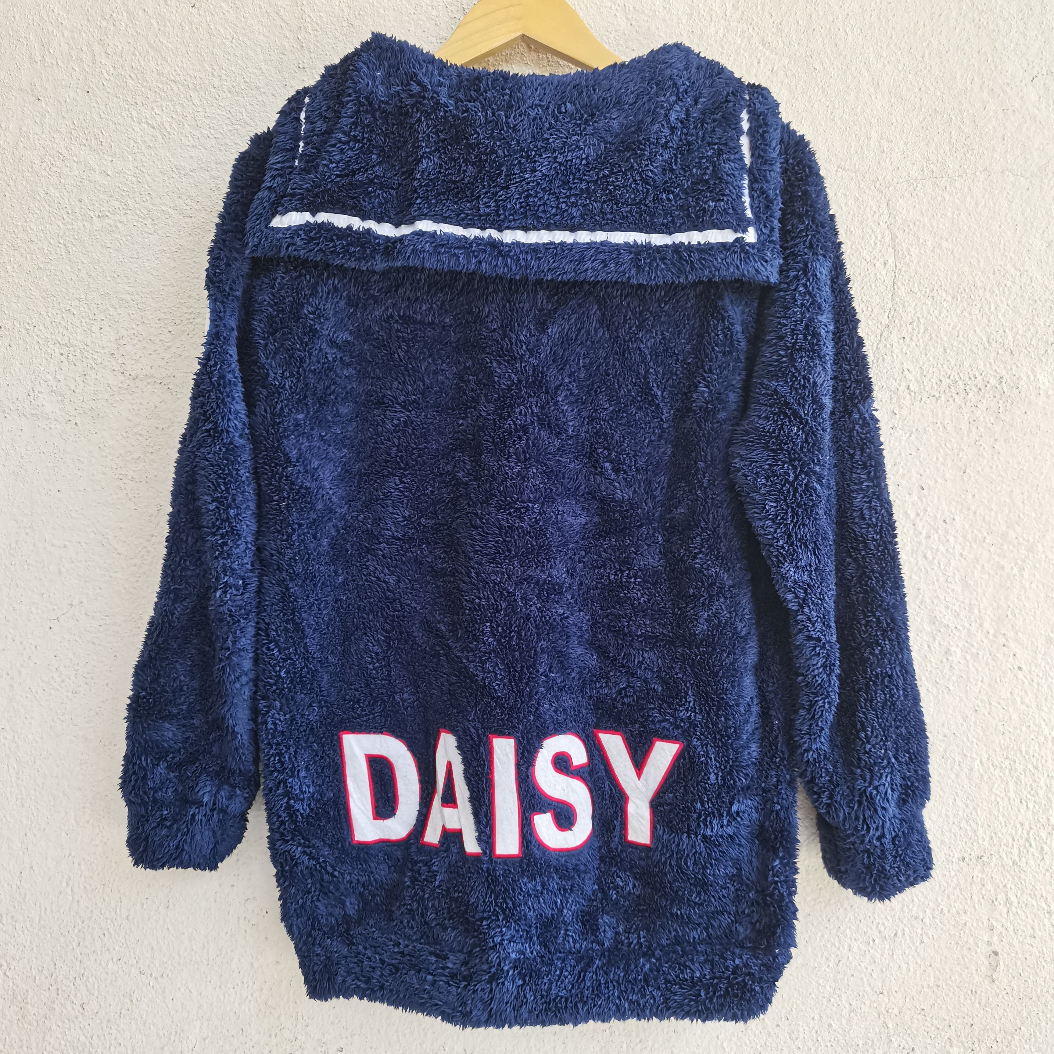 Disney × Vintage Vintage Daisy Duck Mohair/Fleece Sweatshirt Size US L / EU 52-54 / 3 - 5 Thumbnail