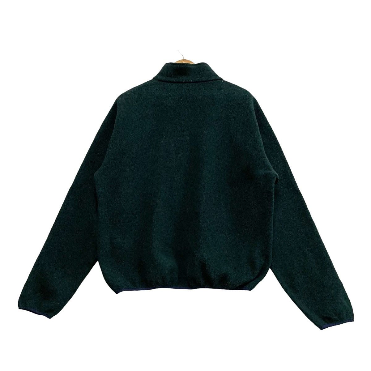 L.L. Bean × Vintage 💥80s LL BEAN HALFZIP SWEATER PULLOVER EMARALD GREEN Size US L / EU 52-54 / 3 - 10 Thumbnail