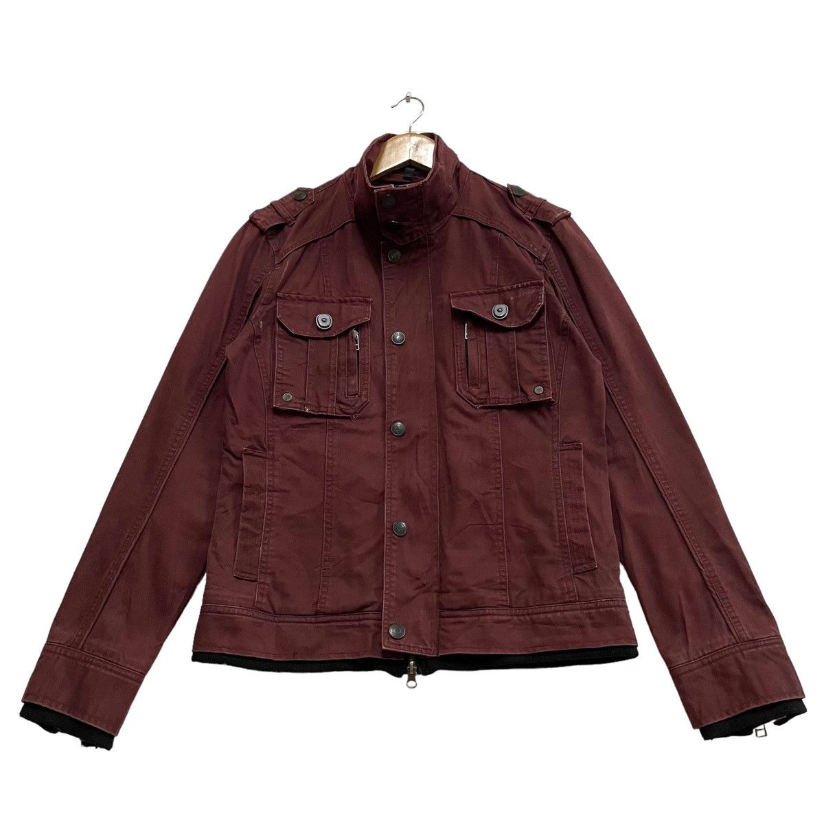 Hysteric Glamour × In The Attic × Japanese Brand 💥 In The Attic Zipper Trucker Jacket Size US S / EU 44-46 / 1 - 1 Thumbnail