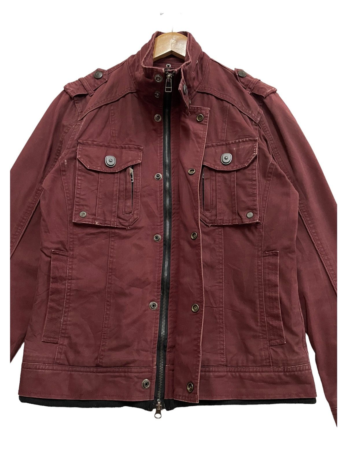 Hysteric Glamour × In The Attic × Japanese Brand 💥 In The Attic Zipper Trucker Jacket Size US S / EU 44-46 / 1 - 4 Thumbnail