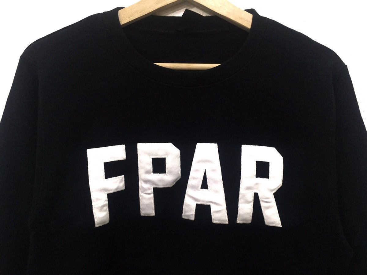 FPAR OG!! FPAR sweatshirt Spellout big logo made in japan Size US S / EU 44-46 / 1 - 2 Thumbnail