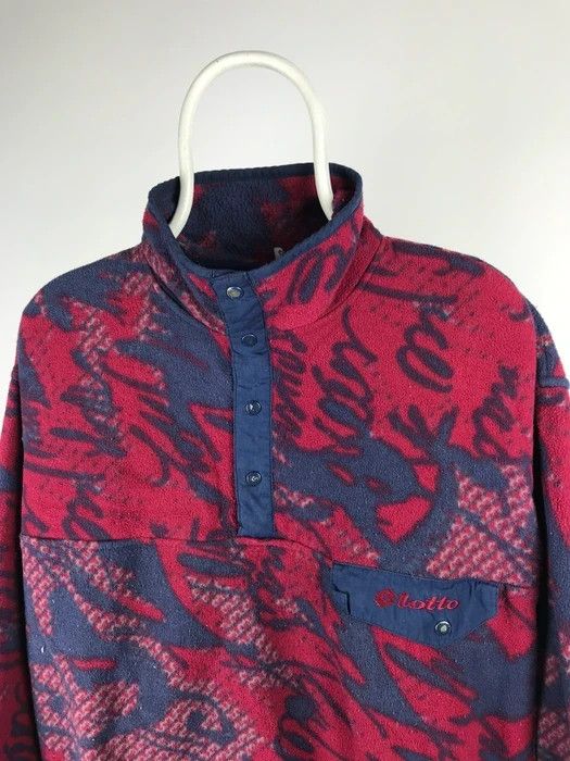 Lotto Sport Lotto fleece vintage outdoor life size XLarge Size US XL / EU 56 / 4 - 2 Thumbnail