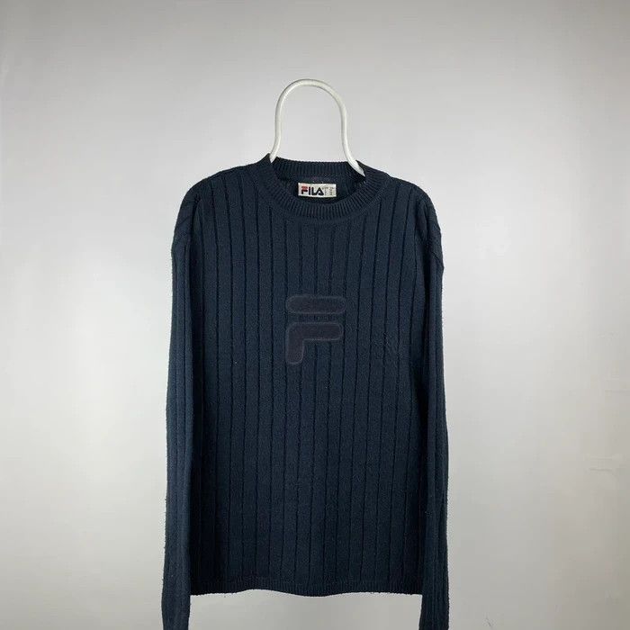 Fila Vintage Fila sweater knitted box logo size XXLARGE Size US XXL / EU 58 / 5 - 1 Thumbnail