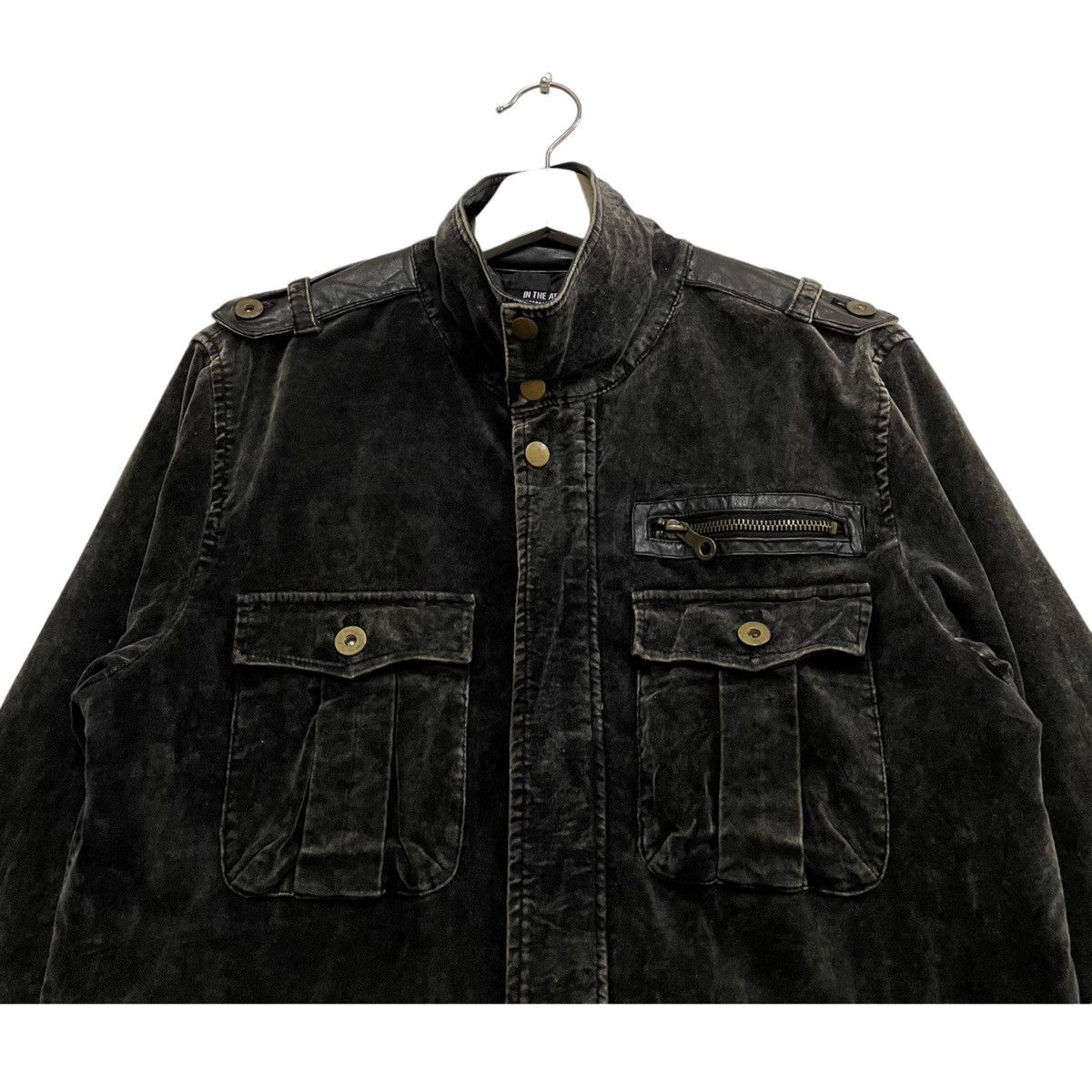 Hysteric Glamour × In The Attic × Japanese Brand 💥 Japanese In The Attic Bondage Velvet Jacket Size US M / EU 48-50 / 2 - 4 Thumbnail