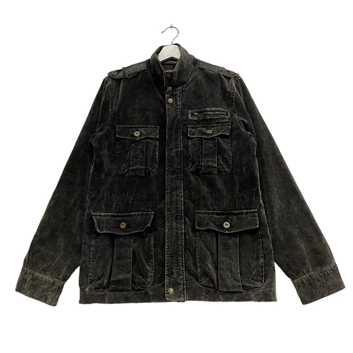 Hysteric Glamour × In The Attic × Japanese Brand 💥 Japanese In The Attic Bondage Velvet Jacket Size US M / EU 48-50 / 2 - 1 Thumbnail