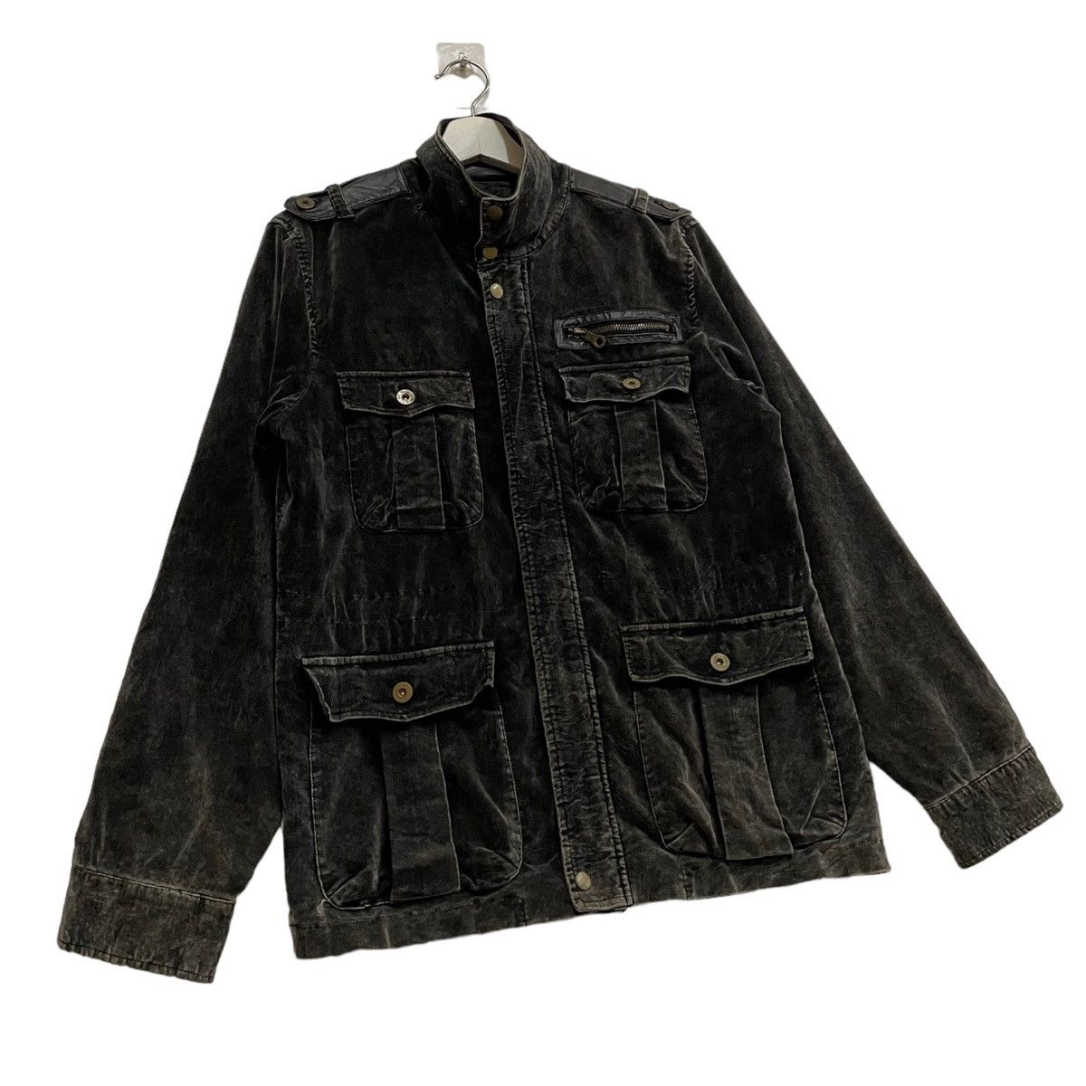 Hysteric Glamour × In The Attic × Japanese Brand 💥 Japanese In The Attic Bondage Velvet Jacket Size US M / EU 48-50 / 2 - 3 Thumbnail
