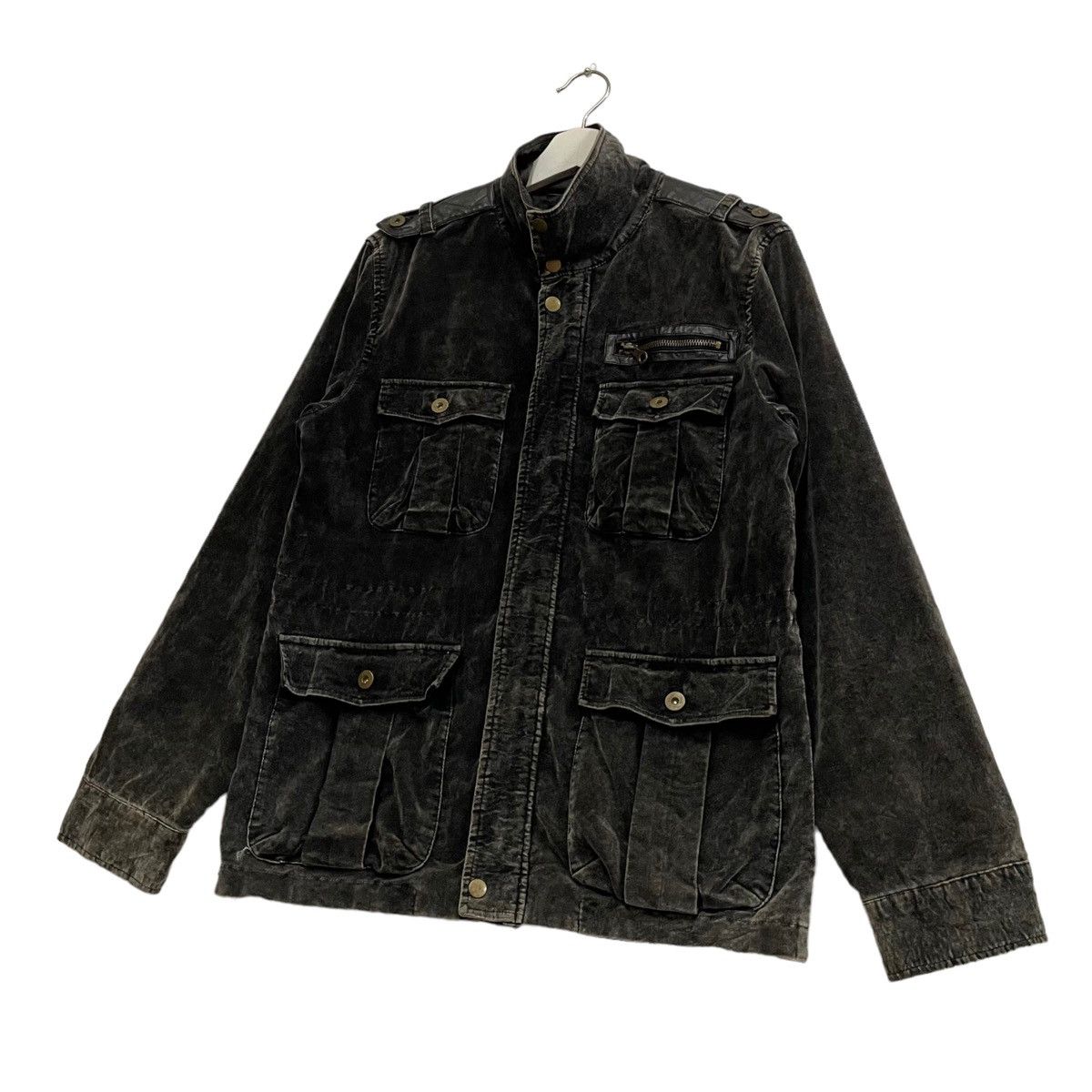 Hysteric Glamour × In The Attic × Japanese Brand 💥 Japanese In The Attic Bondage Velvet Jacket Size US M / EU 48-50 / 2 - 2 Thumbnail