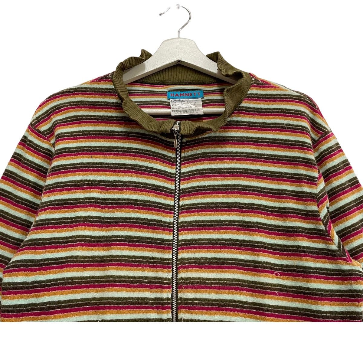 Katharine Hamnett London × Vintage 💥90s KATHARINE HAMNETT ZIPPER SWEATER Size M / US 6-8 / IT 42-44 - 4 Thumbnail