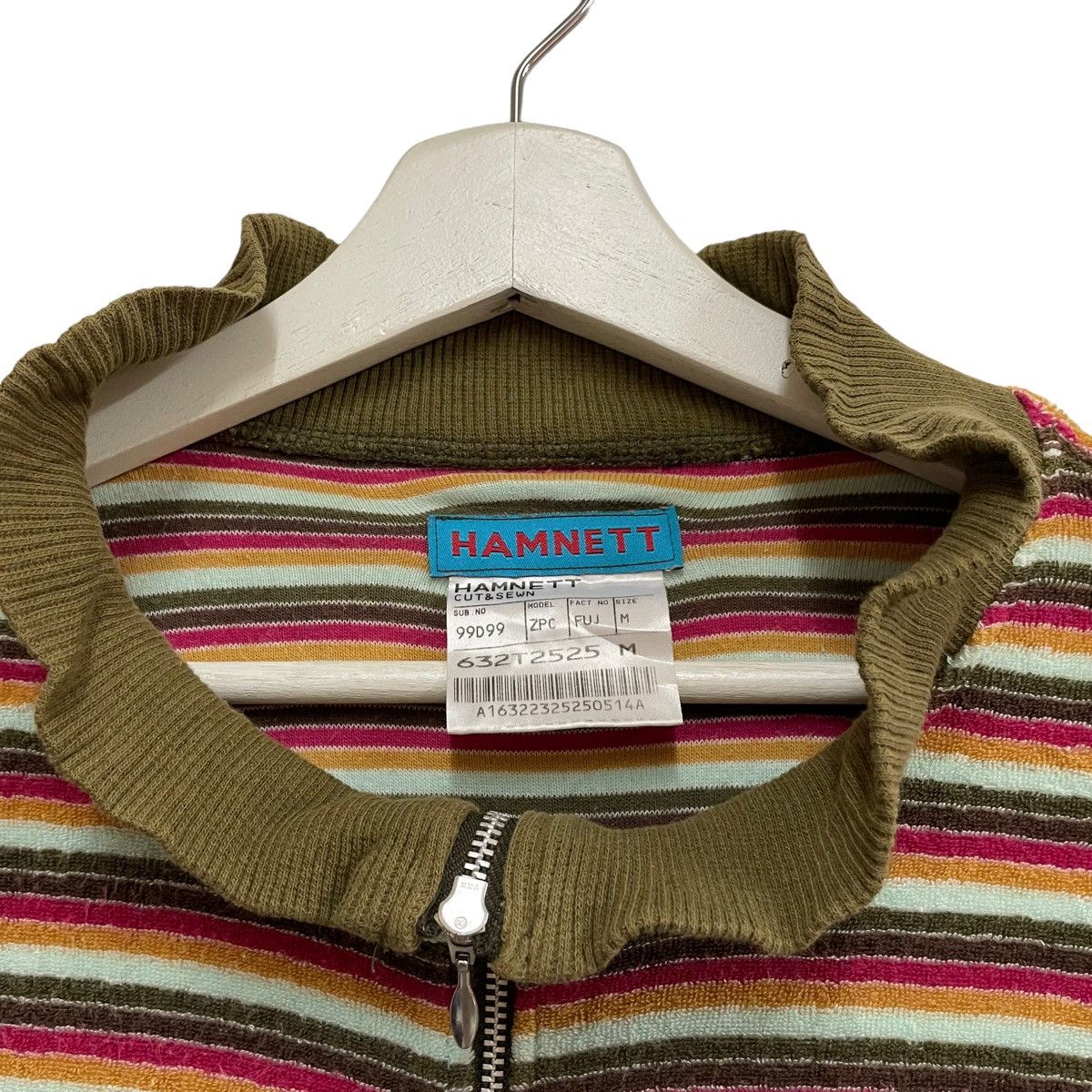 Katharine Hamnett London × Vintage 💥90s KATHARINE HAMNETT ZIPPER SWEATER Size M / US 6-8 / IT 42-44 - 6 Thumbnail