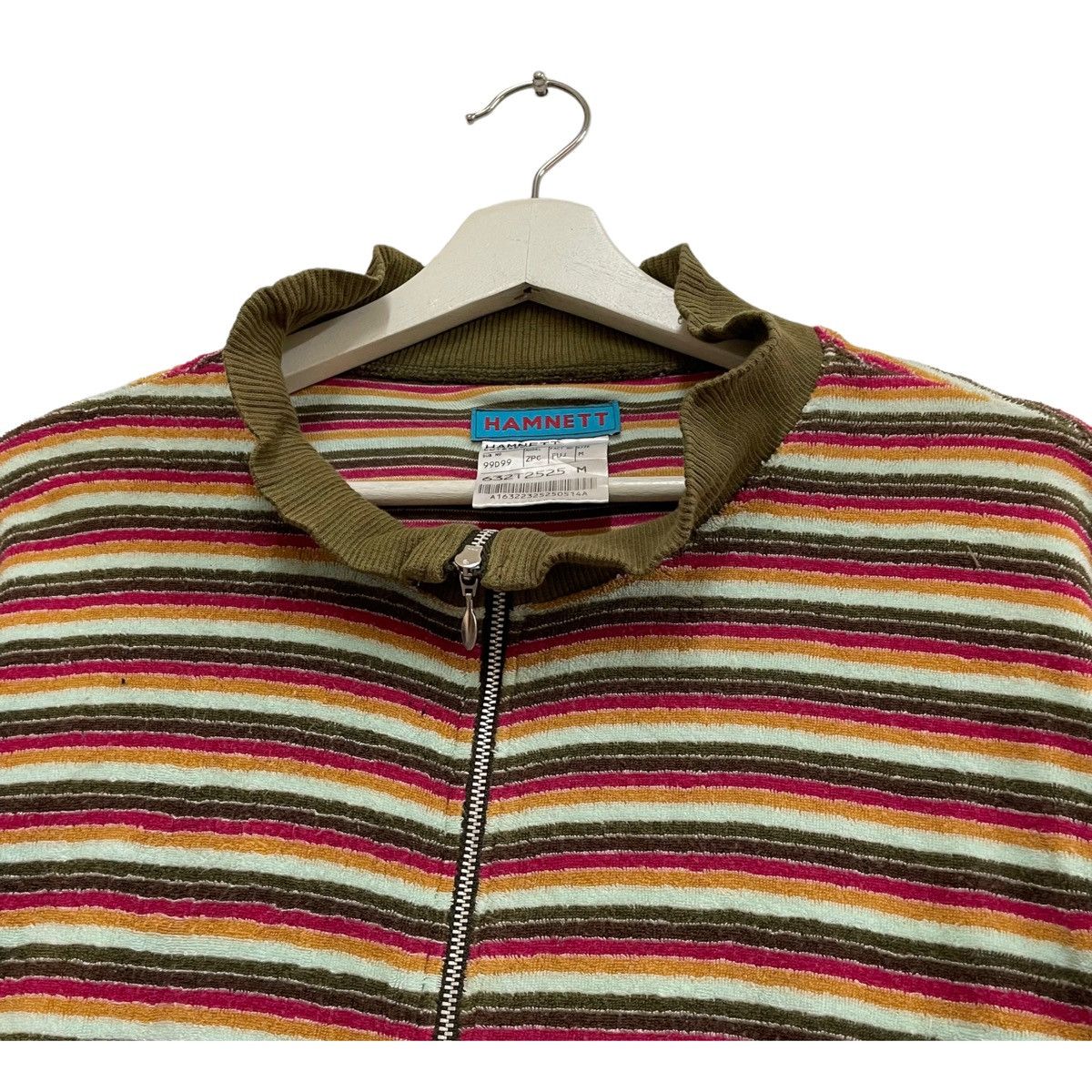 Katharine Hamnett London × Vintage 💥90s KATHARINE HAMNETT ZIPPER SWEATER Size M / US 6-8 / IT 42-44 - 5 Thumbnail