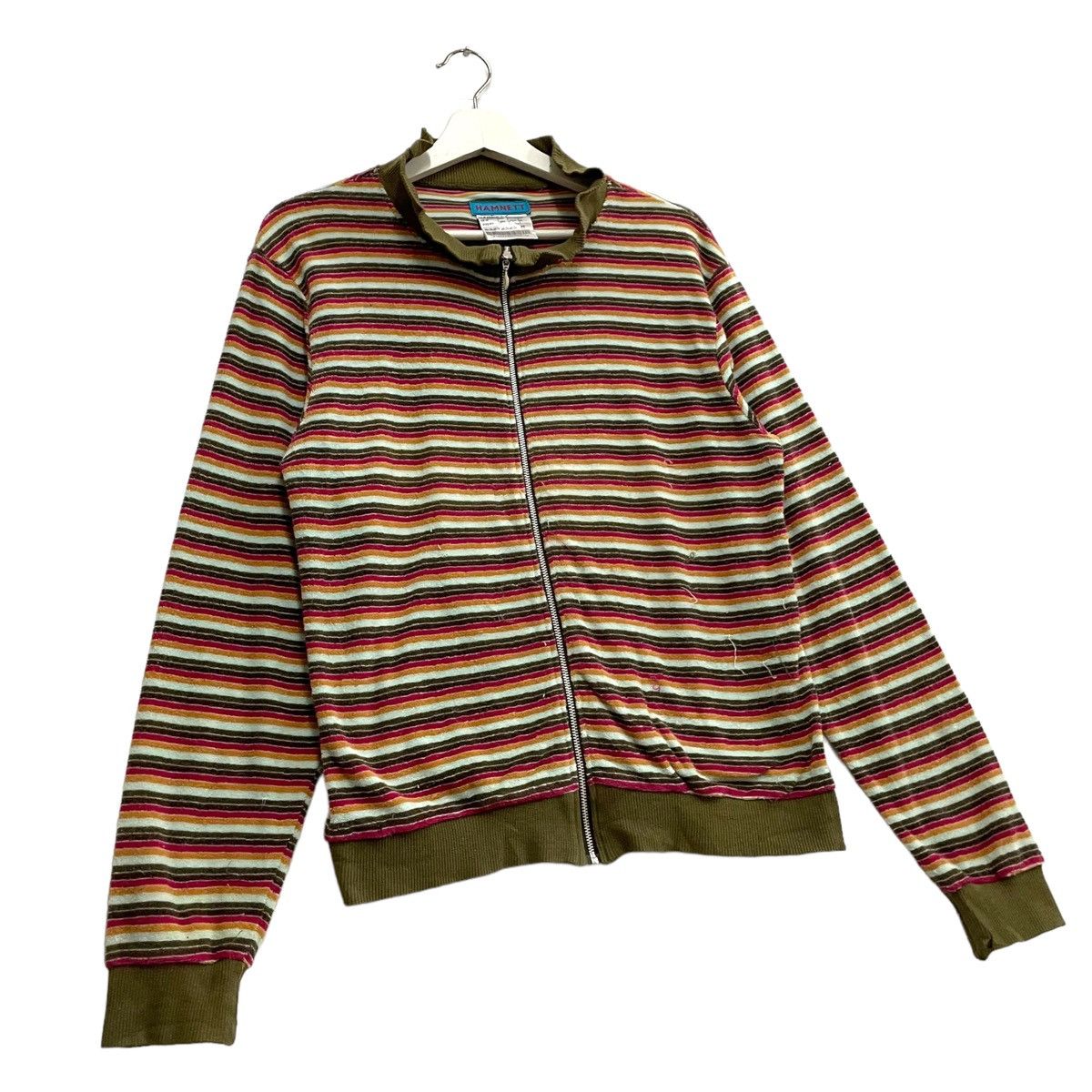 Katharine Hamnett London × Vintage 💥90s KATHARINE HAMNETT ZIPPER SWEATER Size M / US 6-8 / IT 42-44 - 3 Thumbnail