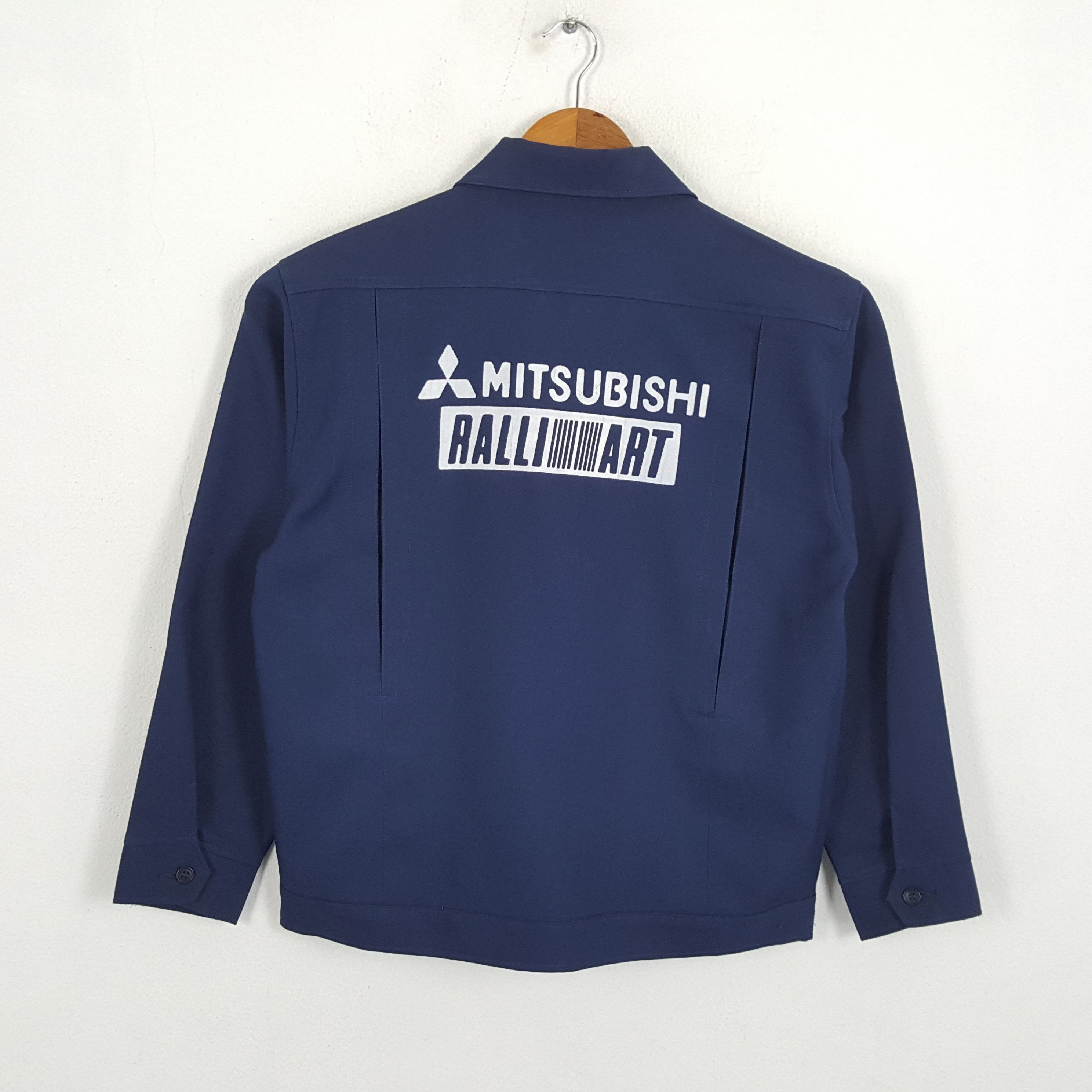 Japanese Brand × Vintage Vintage MITSUBISHI RALLI ART Japanese Racing Custom Jacket Size US M / EU 48-50 / 2 - 1 Thumbnail