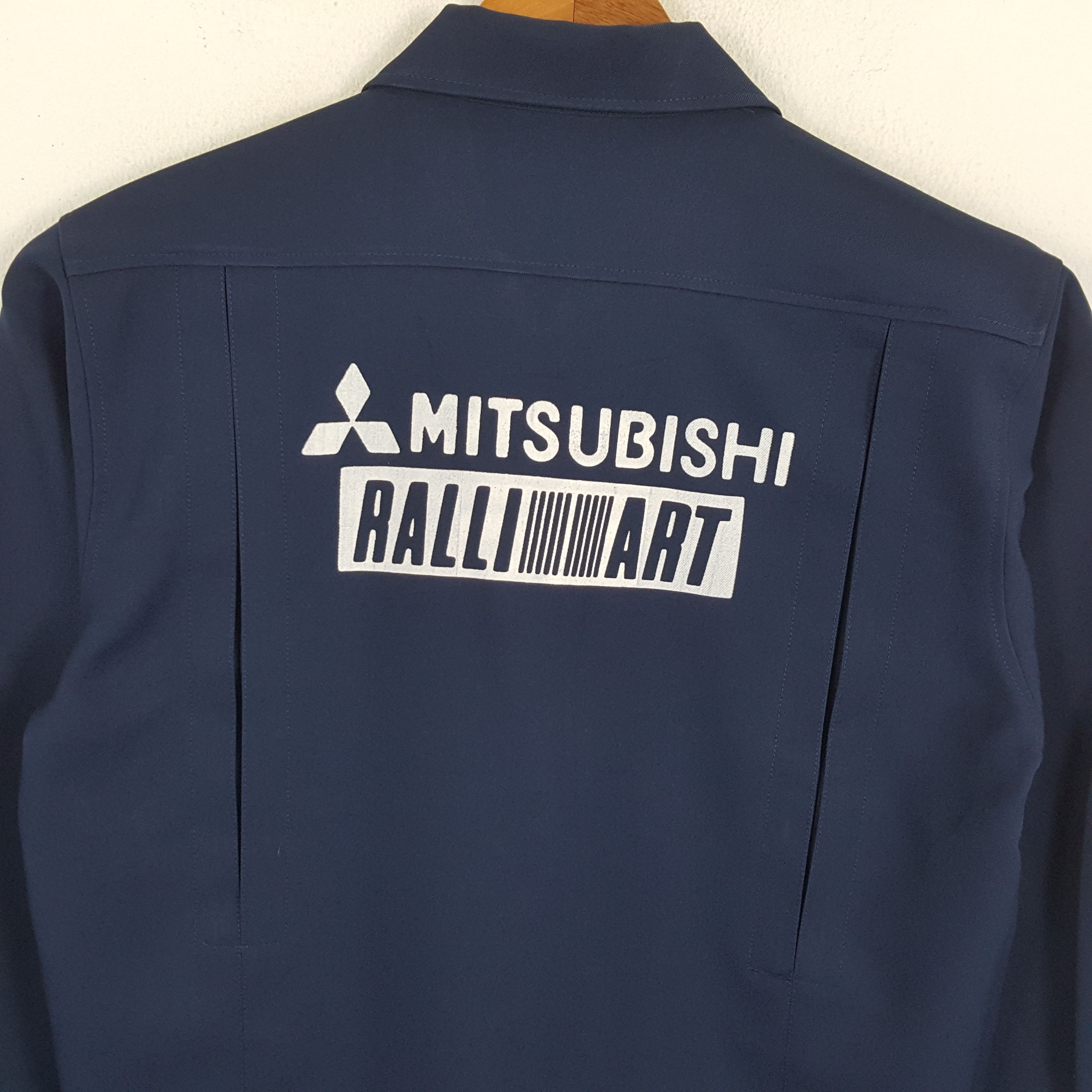 Japanese Brand × Vintage Vintage MITSUBISHI RALLI ART Japanese Racing Custom Jacket Size US M / EU 48-50 / 2 - 2 Thumbnail