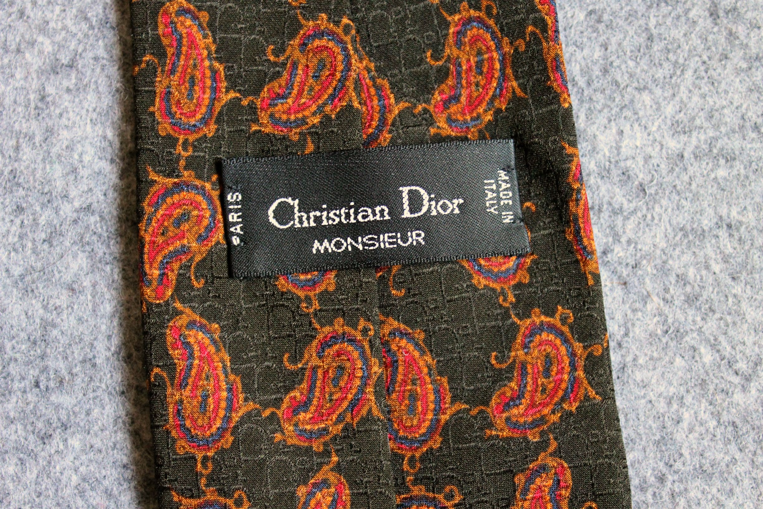 Christian Dior Monsieur Vintage Christian Dior tie Size ONE SIZE - 2 Thumbnail