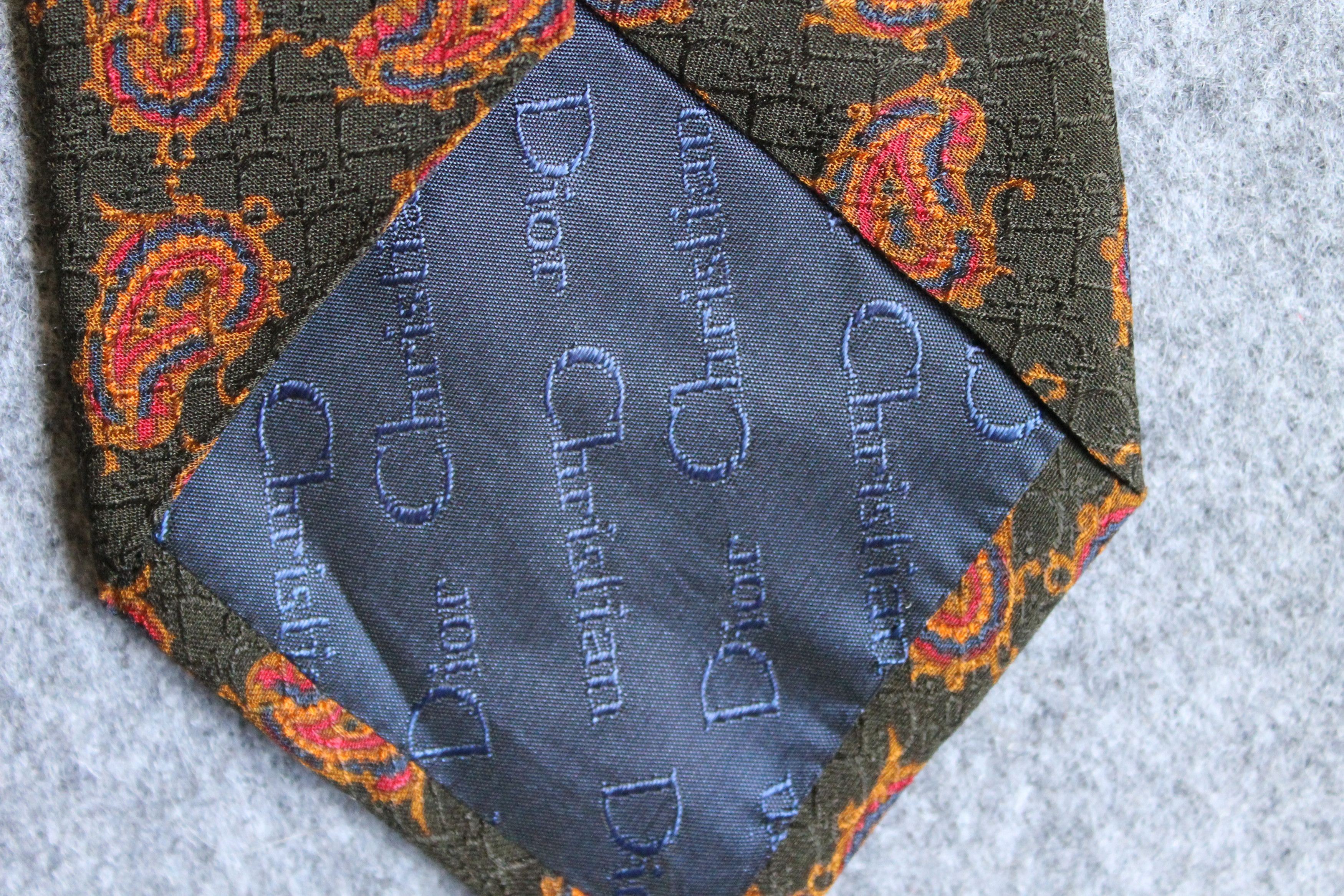 Christian Dior Monsieur Vintage Christian Dior tie Size ONE SIZE - 3 Thumbnail