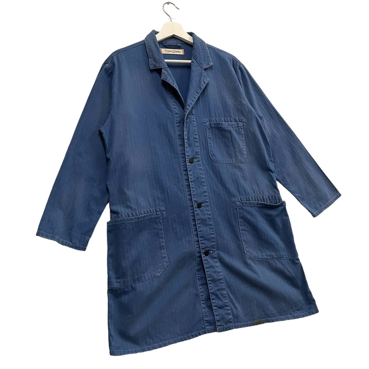 45rpm × Japanese Brand 💥 TEPO DENIM SANFORIZED CHORE WORKER INSPIRED KAPITAL Size US M / EU 48-50 / 2 - 3 Thumbnail