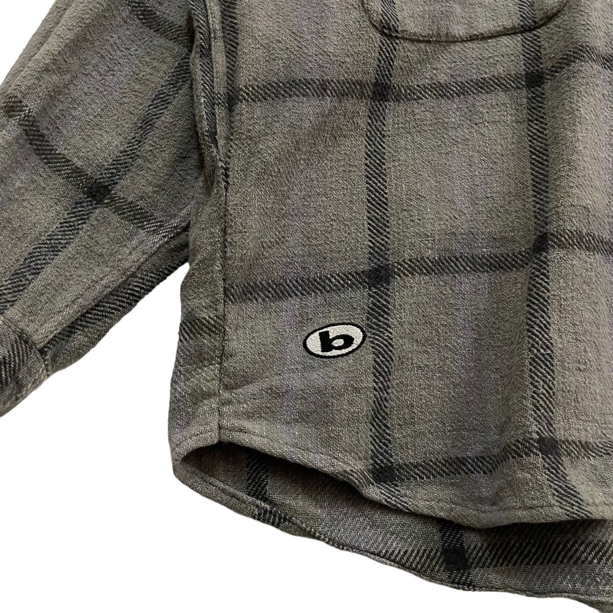 Vintage × Welcome Skateboards 💥90s BITCH SKATE ZIPPER FLANNEL JACKET Size US M / EU 48-50 / 2 - 6 Thumbnail