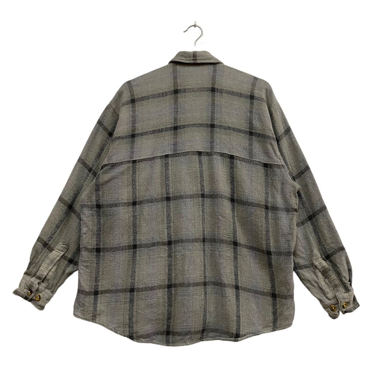 Vintage × Welcome Skateboards 💥90s BITCH SKATE ZIPPER FLANNEL JACKET Size US M / EU 48-50 / 2 - 8 Thumbnail
