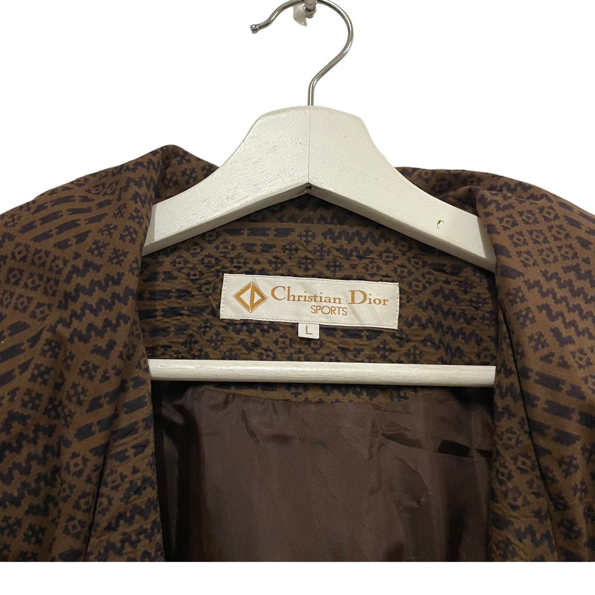 Christian Dior Monsieur × Vintage 💥80s Christian Dior Button Hoodie Jacket Size L / US 10 / IT 46 - 7 Thumbnail