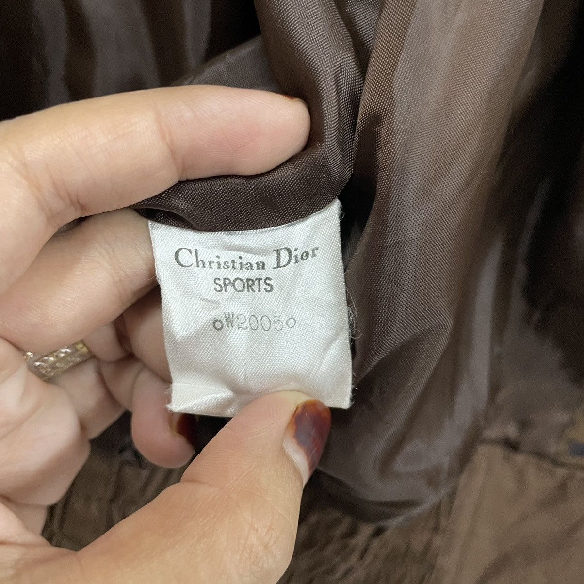 Christian Dior Monsieur × Vintage 💥80s Christian Dior Button Hoodie Jacket Size L / US 10 / IT 46 - 9 Thumbnail