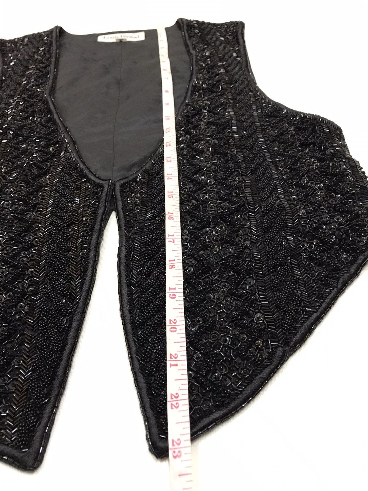 Louis Feraud LOUIS FERAUD PARIS BEADS VEST Size 36S - 7 Thumbnail