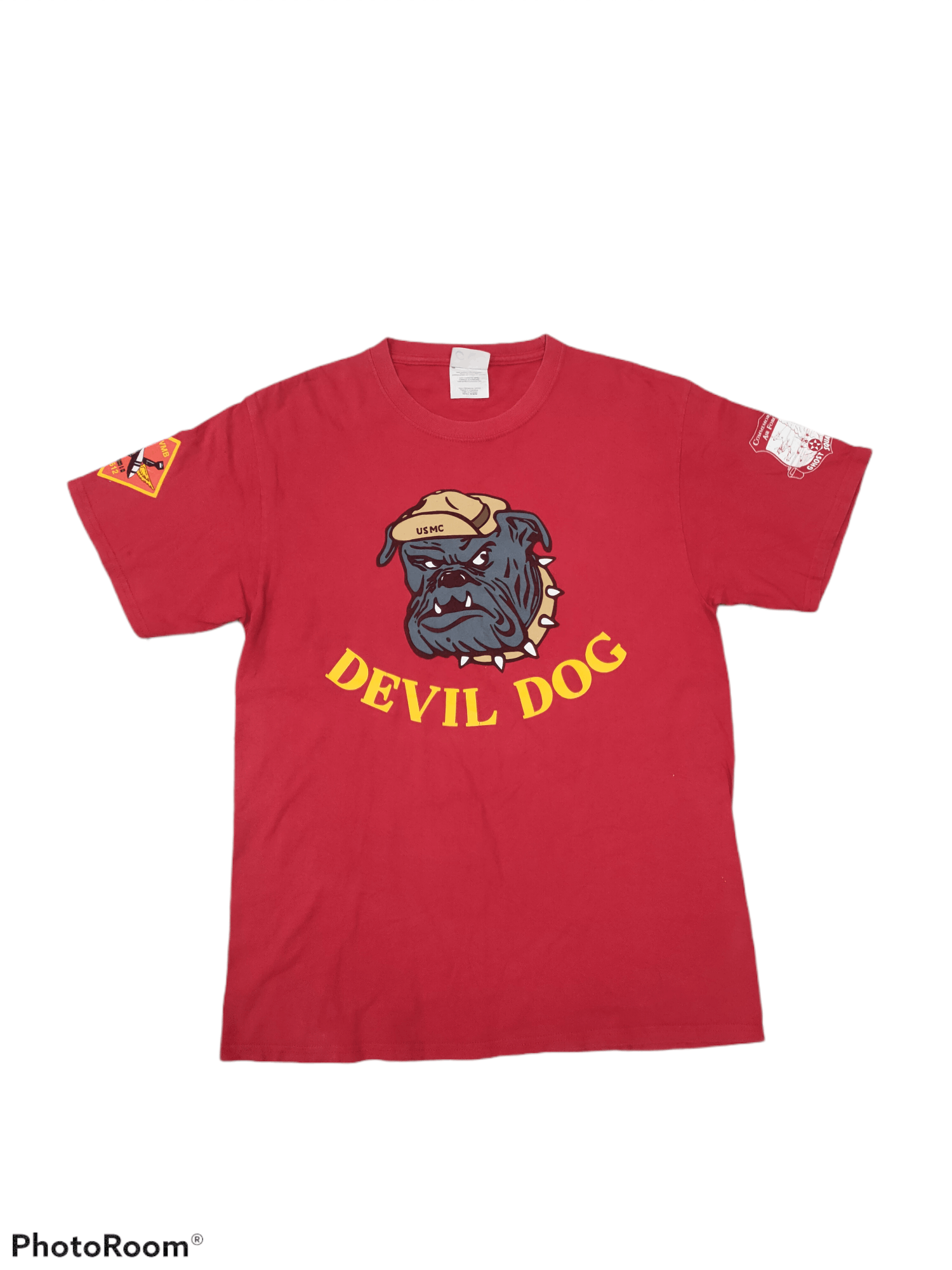 Vintage VTG 1990s DEVIL DOG GHOST SQUADRON B-25 Size US M / EU 48-50 / 2 - 1 Thumbnail