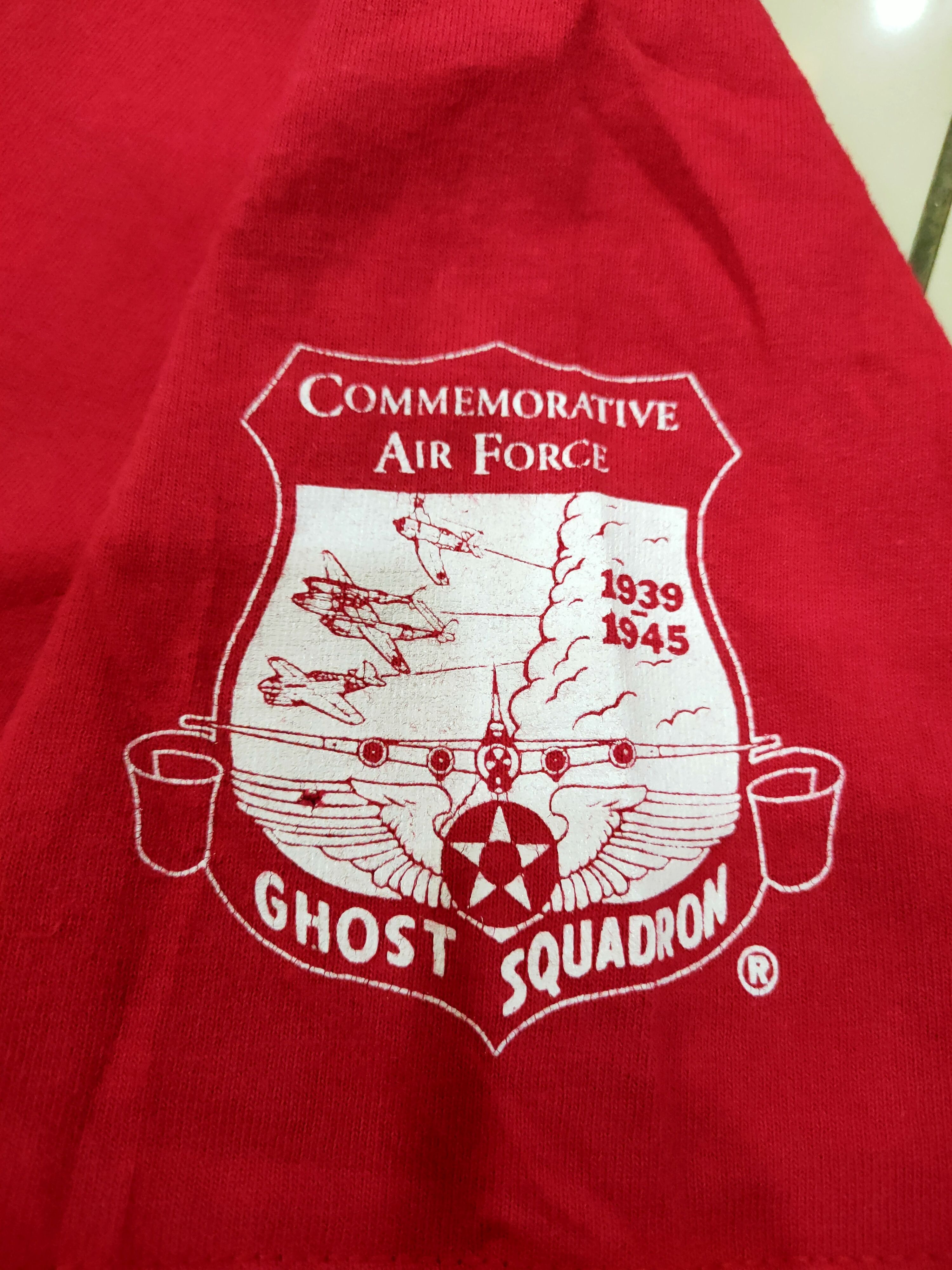 Vintage VTG 1990s DEVIL DOG GHOST SQUADRON B-25 Size US M / EU 48-50 / 2 - 5 Thumbnail