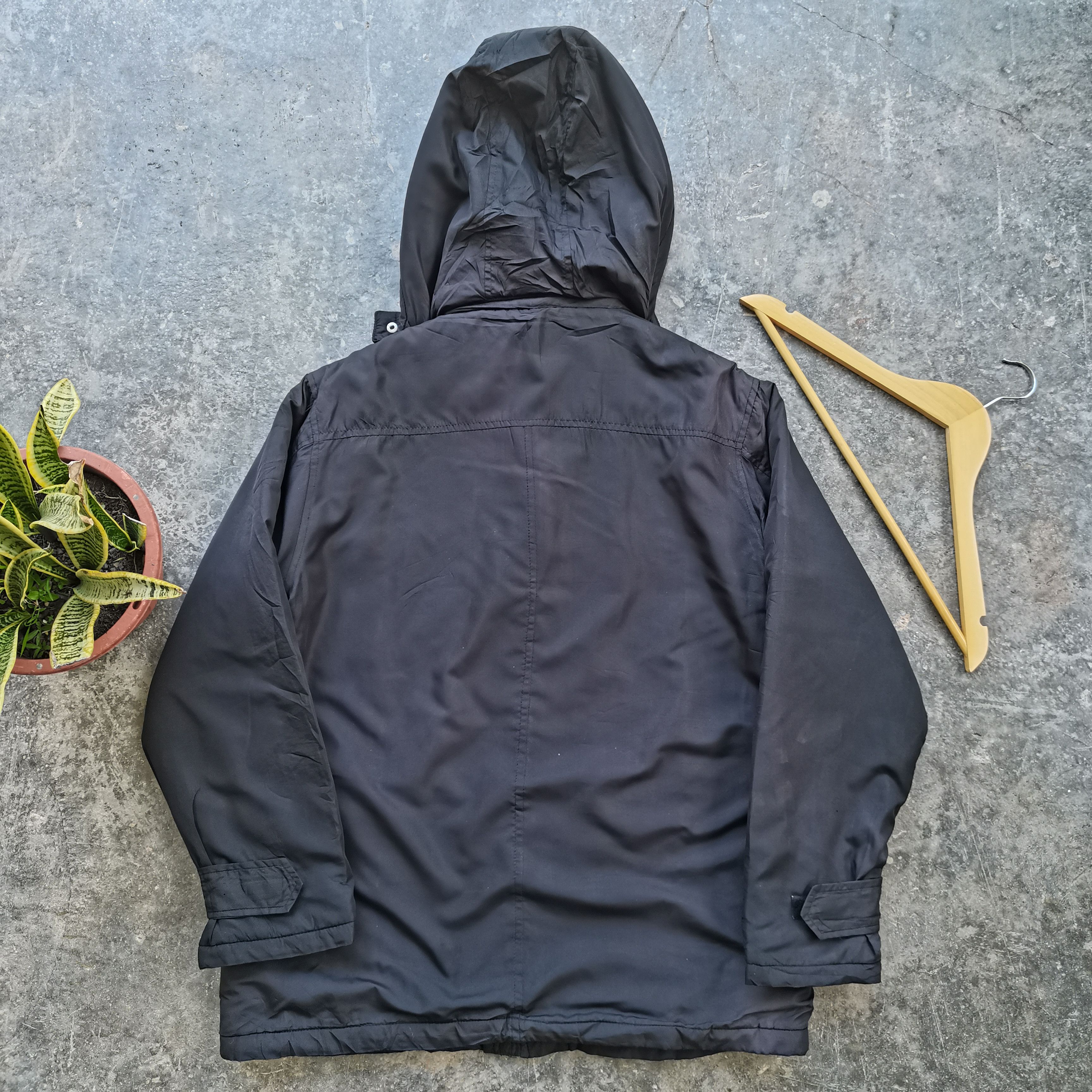 Mario Valentino × Vintage Vintage Mario Valentino Zipper Up Parka Hoodie Jacket Size US M / EU 48-50 / 2 - 5 Thumbnail