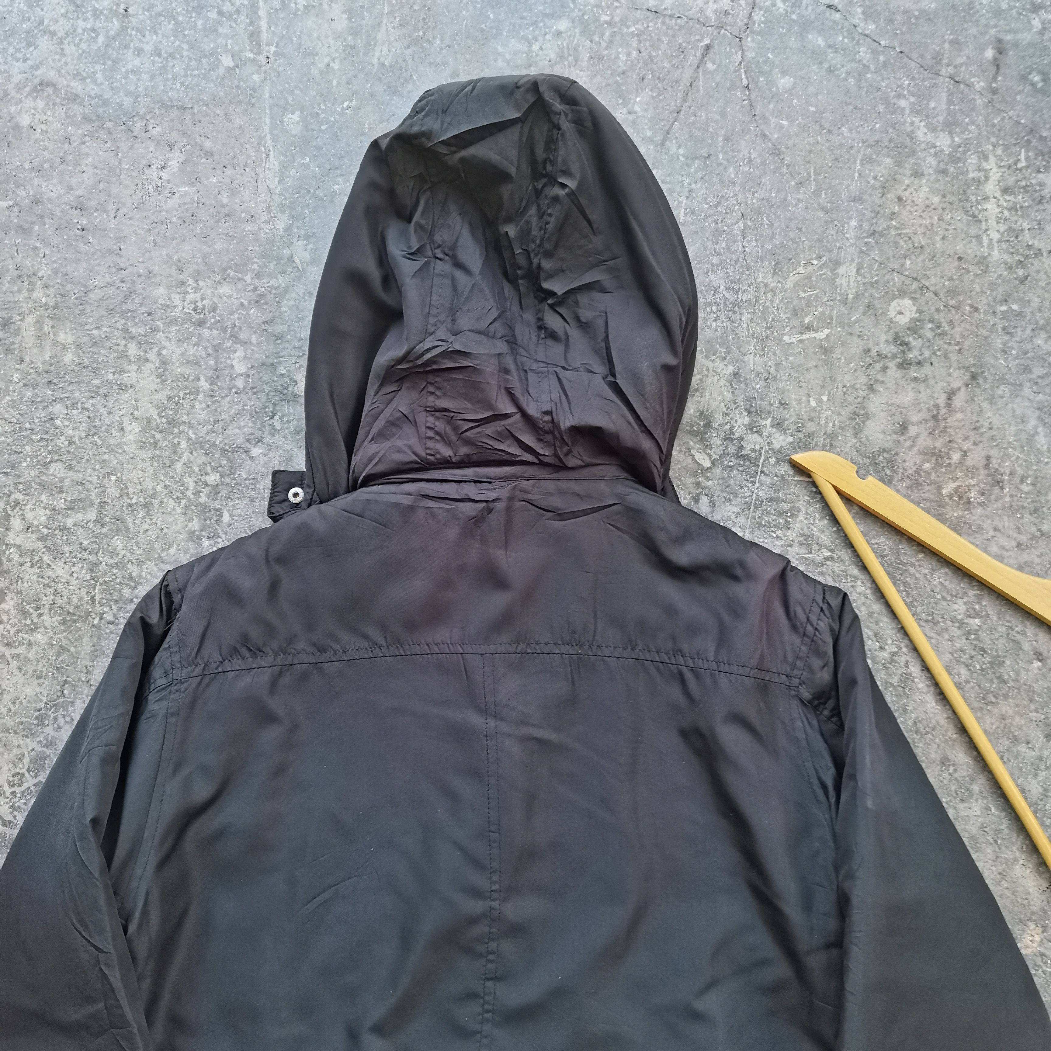 Mario Valentino × Vintage Vintage Mario Valentino Zipper Up Parka Hoodie Jacket Size US M / EU 48-50 / 2 - 6 Thumbnail