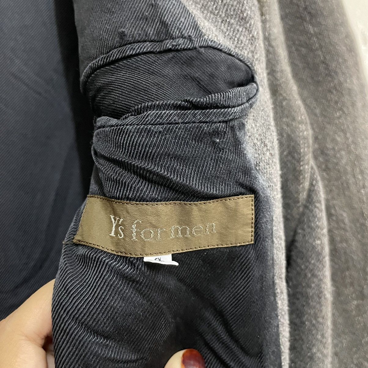 Yohji Yamamoto 💥 Y’s For Men YOHJI YAMAMOTO BUTTON COAT JACKET Size US M / EU 48-50 / 2 - 8 Thumbnail