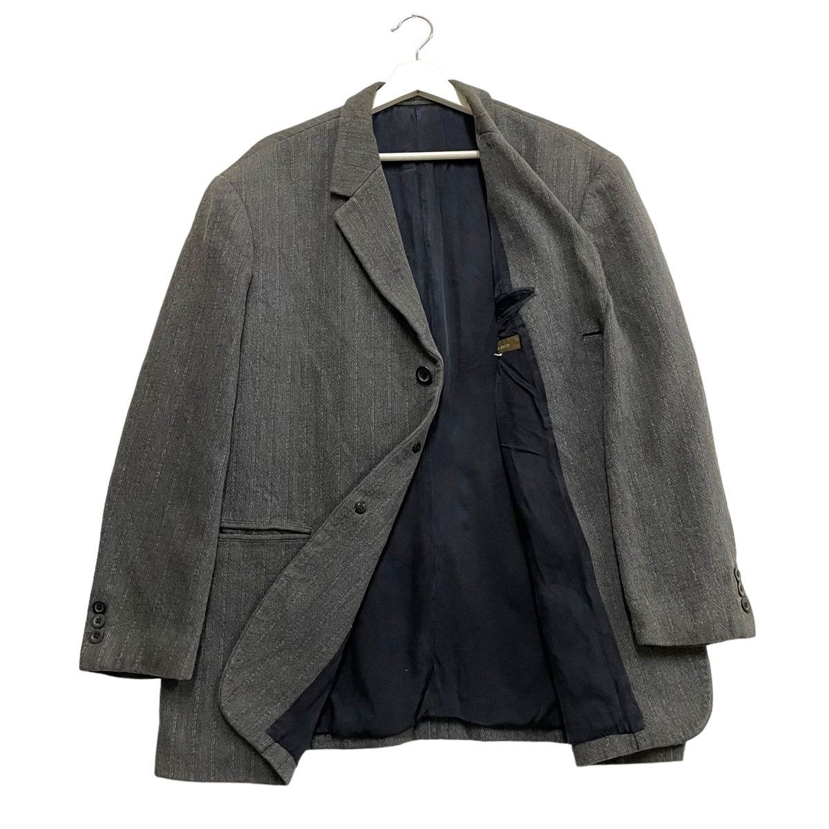 Yohji Yamamoto 💥 Y’s For Men YOHJI YAMAMOTO BUTTON COAT JACKET Size US M / EU 48-50 / 2 - 1 Thumbnail