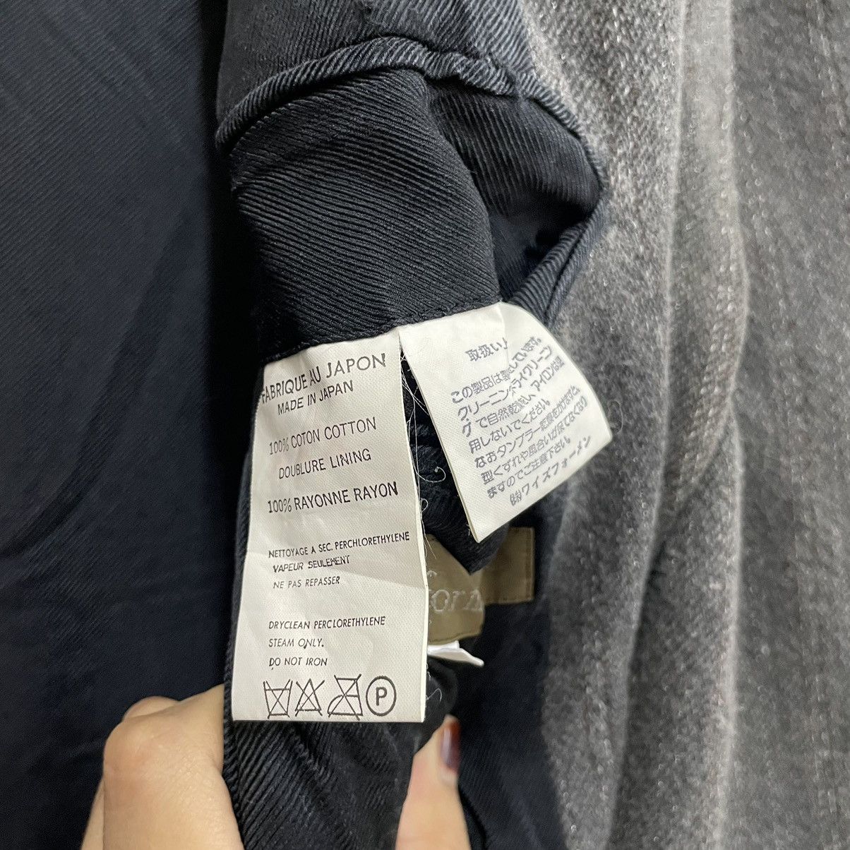 Yohji Yamamoto 💥 Y’s For Men YOHJI YAMAMOTO BUTTON COAT JACKET Size US M / EU 48-50 / 2 - 9 Thumbnail