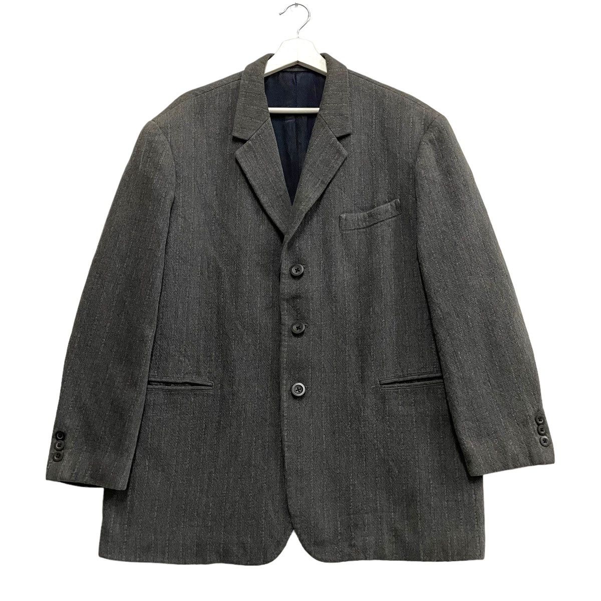 Yohji Yamamoto 💥 Y’s For Men YOHJI YAMAMOTO BUTTON COAT JACKET Size US M / EU 48-50 / 2 - 2 Thumbnail