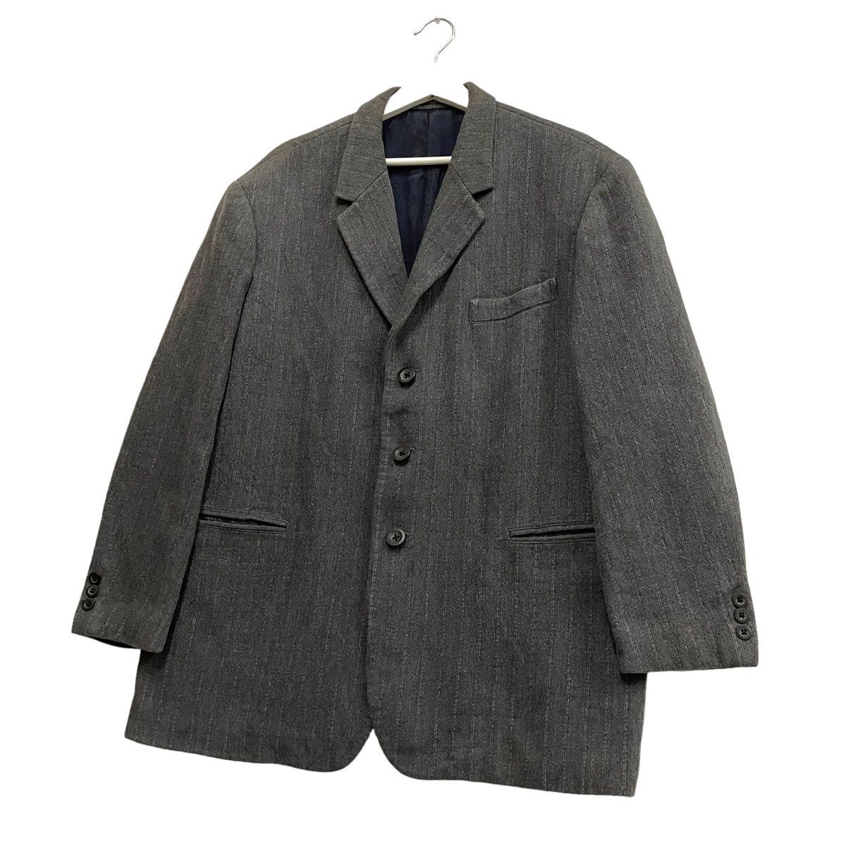 Yohji Yamamoto 💥 Y’s For Men YOHJI YAMAMOTO BUTTON COAT JACKET Size US M / EU 48-50 / 2 - 3 Thumbnail