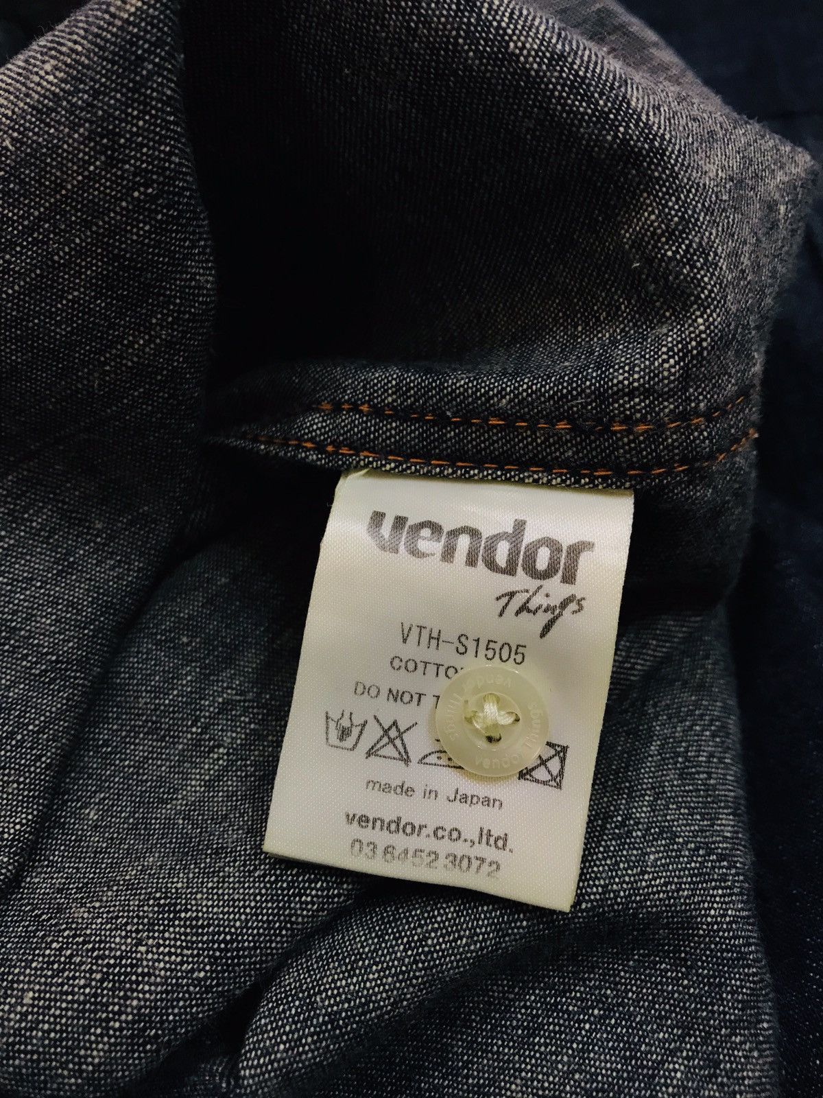 Japanese Brand × Vendor Things VENDOR THINGS JAPAN SNAP BUTTON UP SHIRT MEDIUM Size US M / EU 48-50 / 2 - 8 Thumbnail