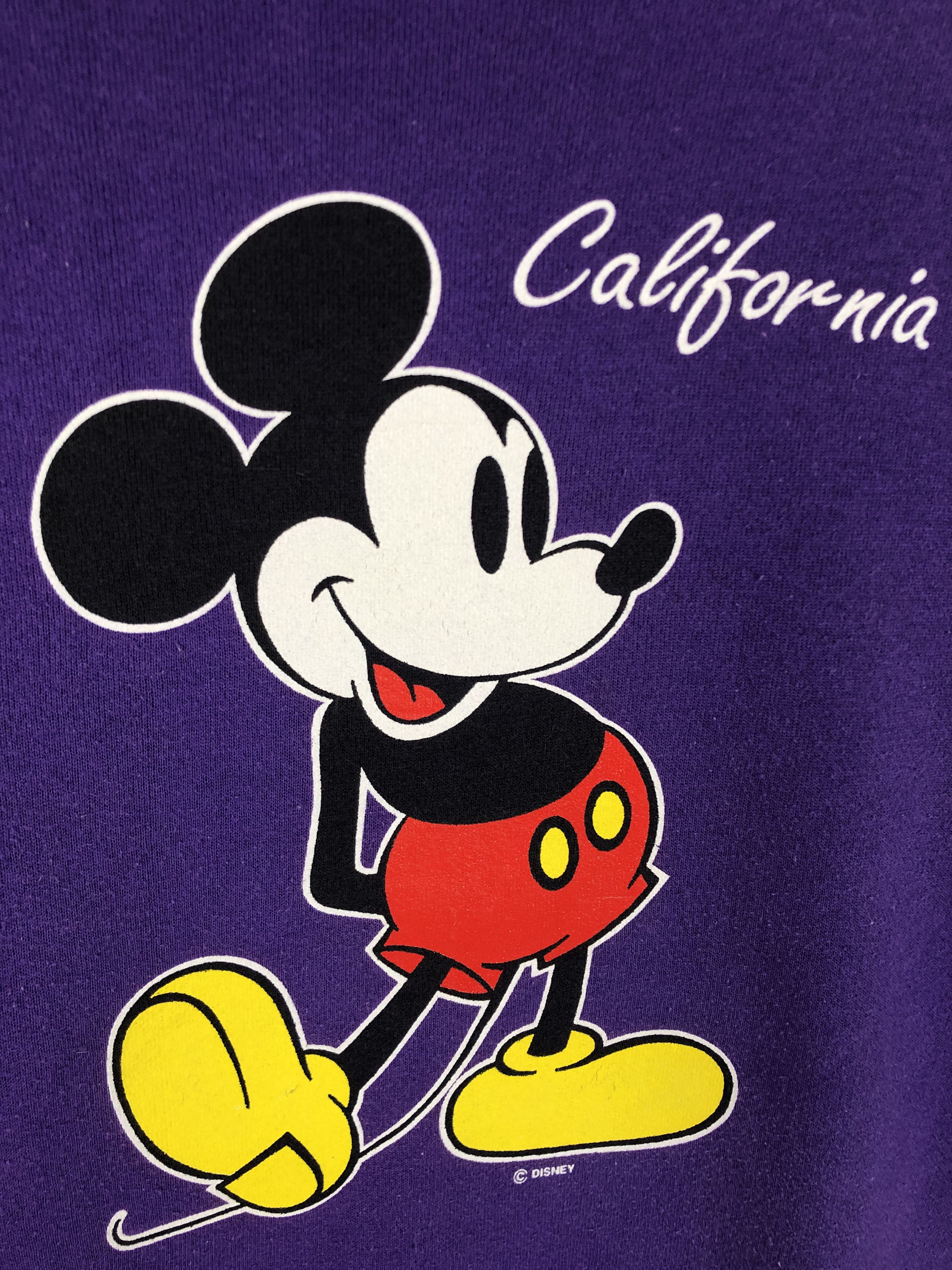 Disney Vintage 90s Mickey Mouse Usa Sweatshirt Size US M / EU 48-50 / 2 - 3 Thumbnail