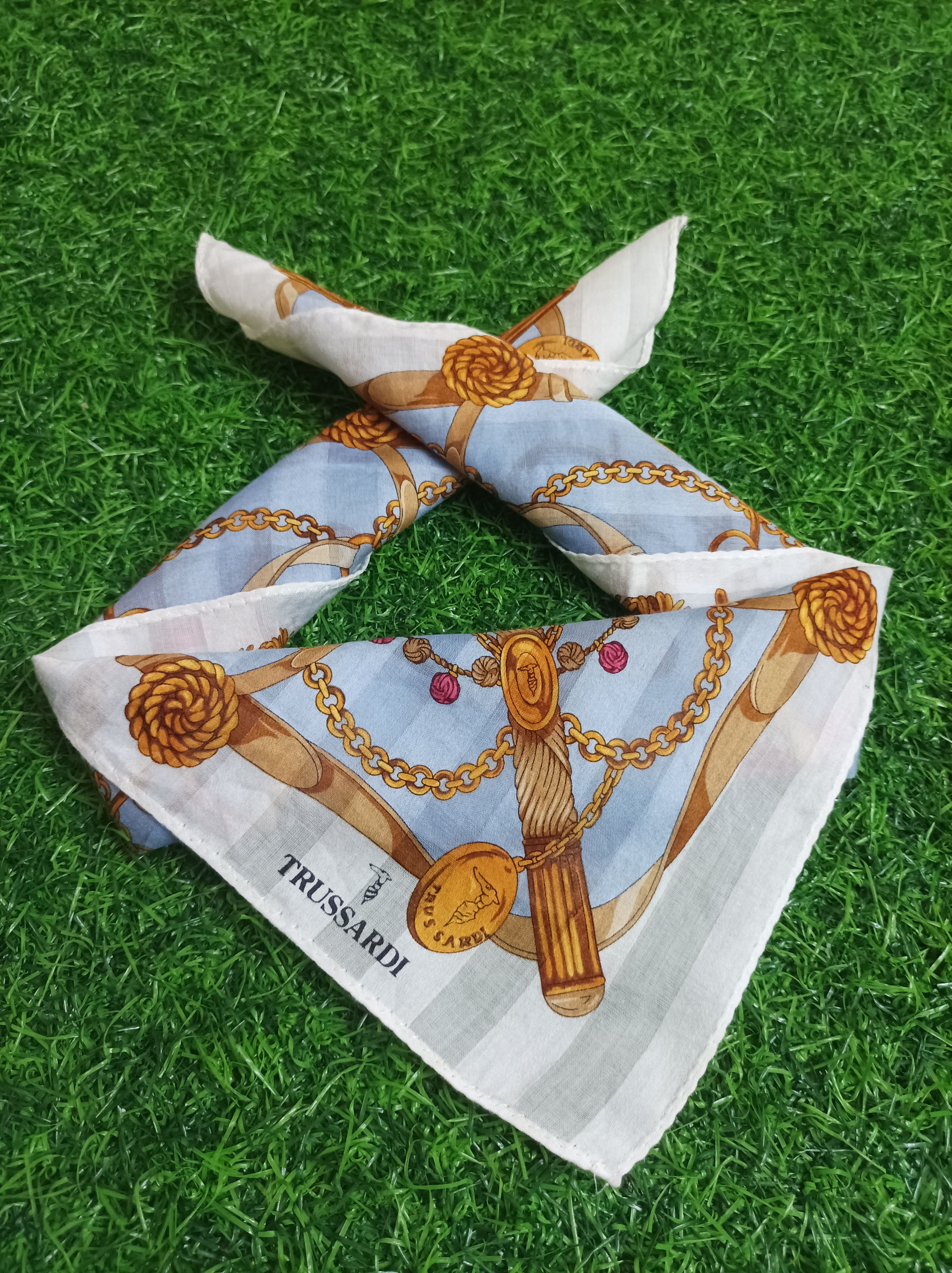 Designer × Trussardi TRUSSARDI HANDKERCHIEFS,HEAD SCARF,BANDANA Size ONE SIZE - 1 Thumbnail