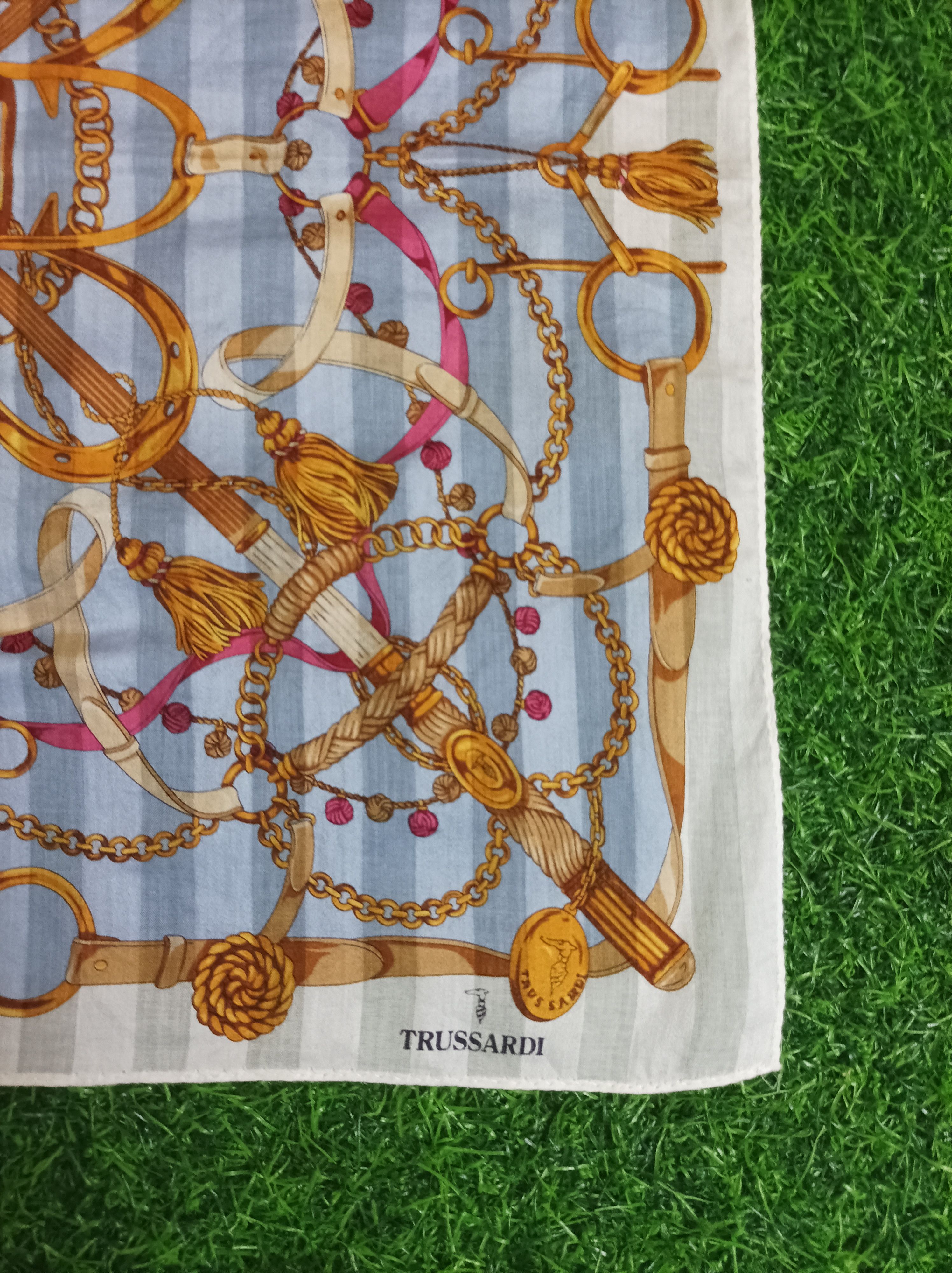 Designer × Trussardi TRUSSARDI HANDKERCHIEFS,HEAD SCARF,BANDANA Size ONE SIZE - 3 Thumbnail