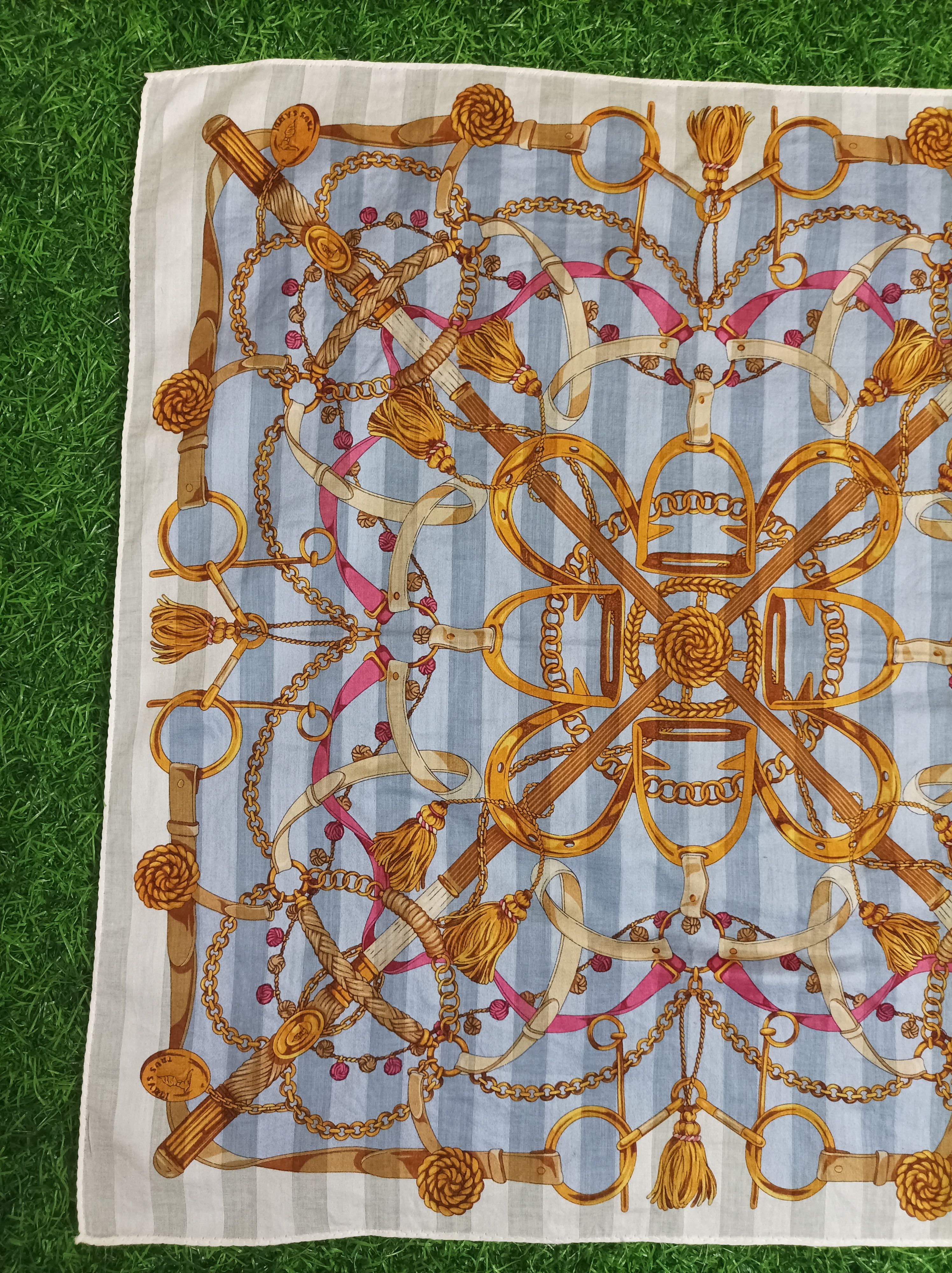 Designer × Trussardi TRUSSARDI HANDKERCHIEFS,HEAD SCARF,BANDANA Size ONE SIZE - 4 Thumbnail