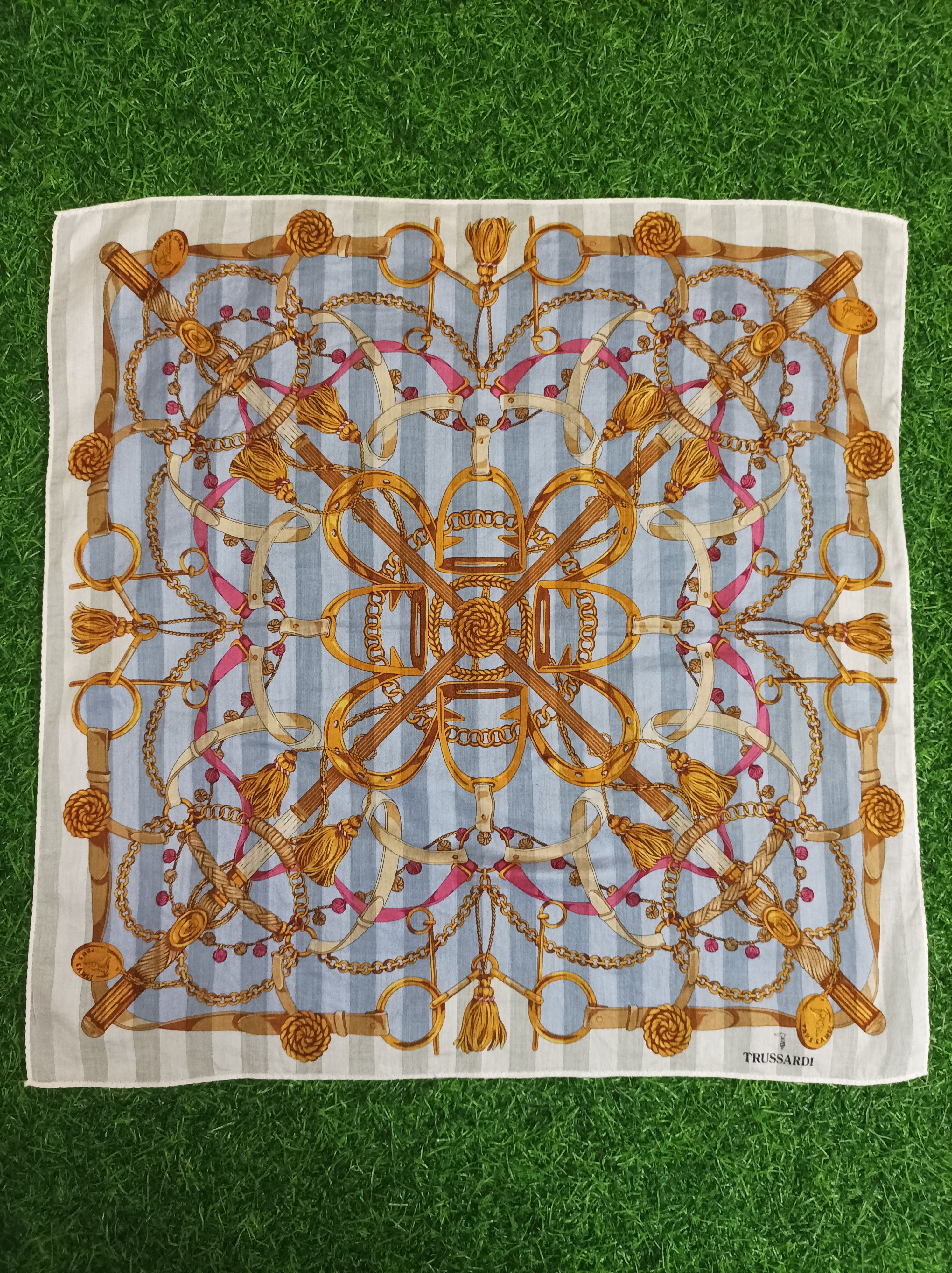 Designer × Trussardi TRUSSARDI HANDKERCHIEFS,HEAD SCARF,BANDANA Size ONE SIZE - 2 Thumbnail