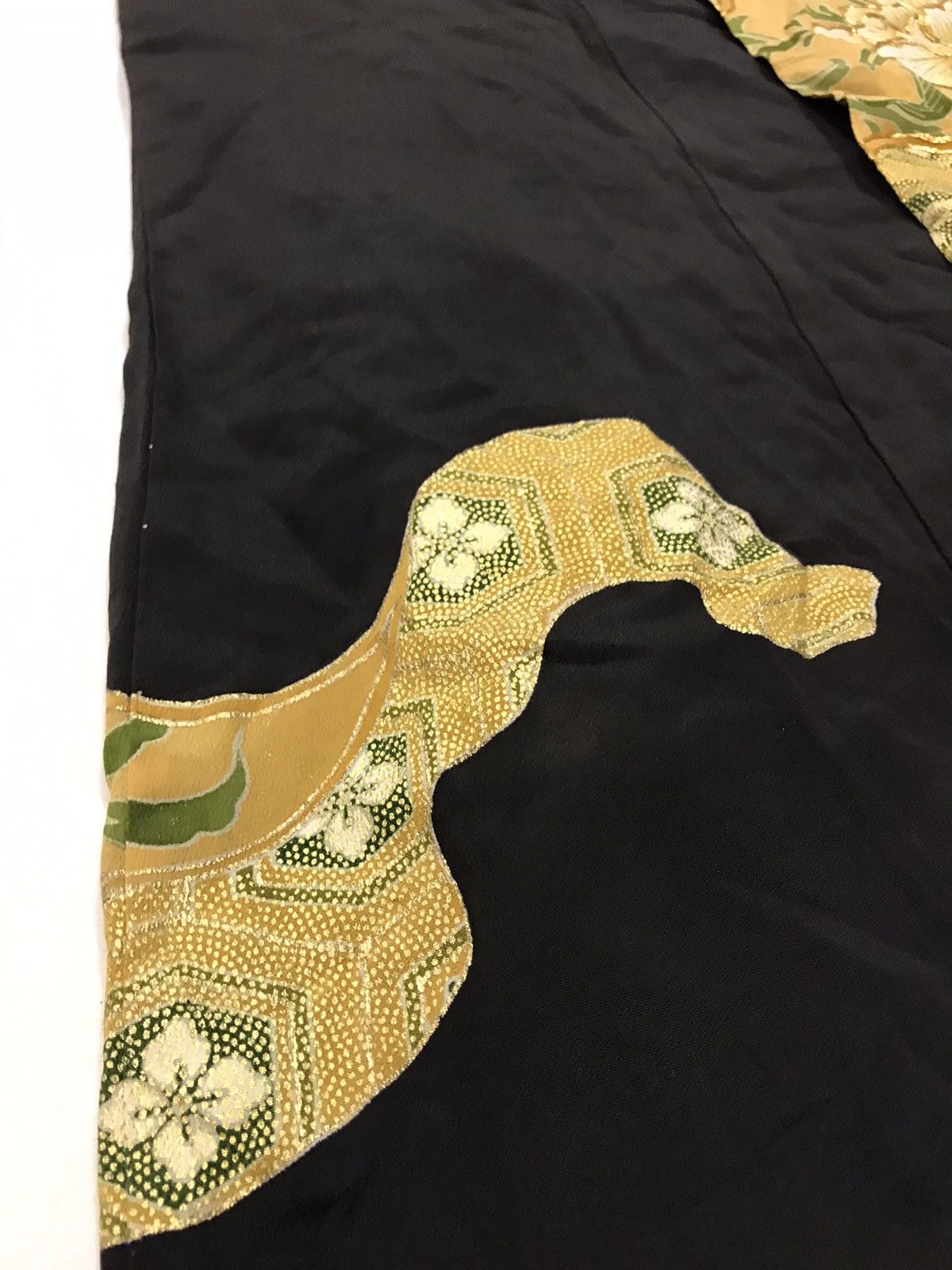 Japanese Brand VINTAGE JAPANESE KIMONO GOLD THREAD Size US M / EU 48-50 / 2 - 4 Thumbnail