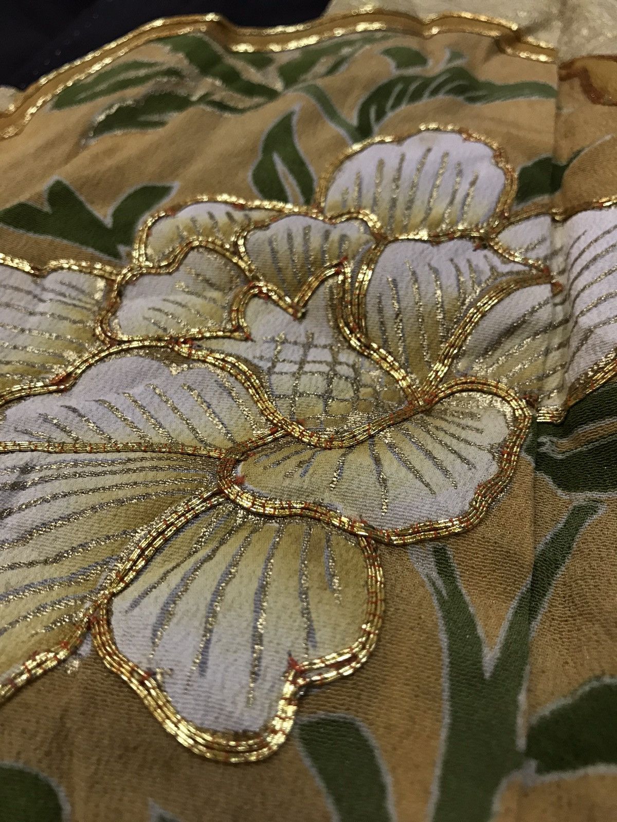 Japanese Brand VINTAGE JAPANESE KIMONO GOLD THREAD Size US M / EU 48-50 / 2 - 5 Thumbnail