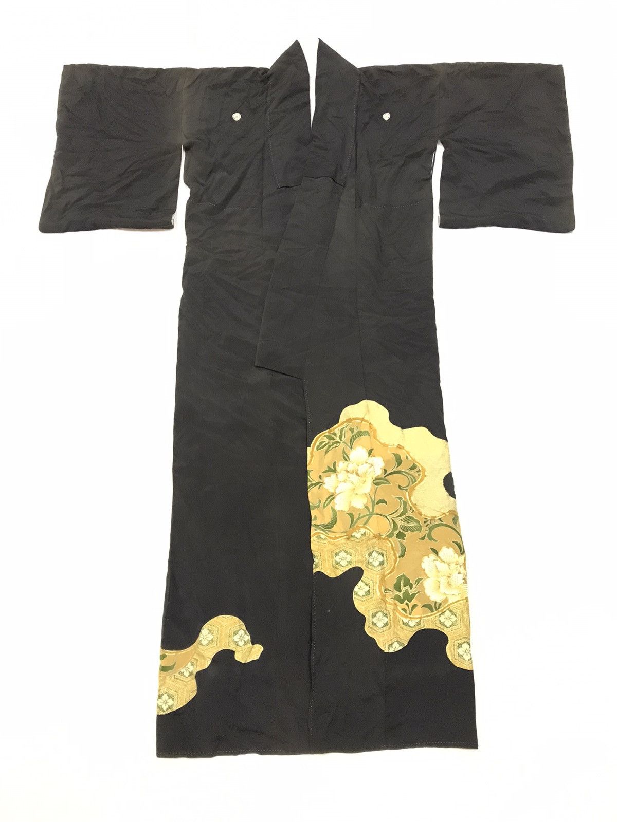 Japanese Brand VINTAGE JAPANESE KIMONO GOLD THREAD Size US M / EU 48-50 / 2 - 1 Thumbnail