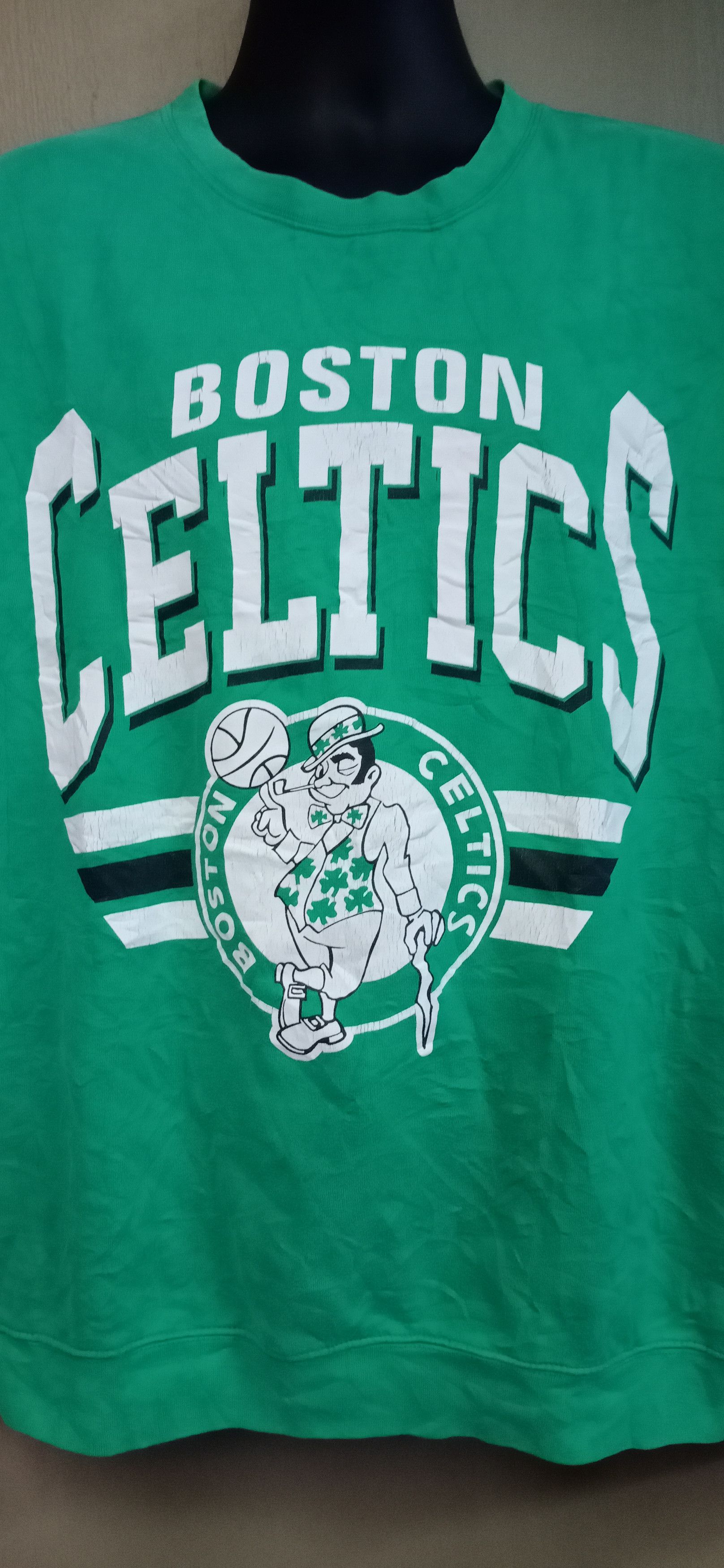 Mitchell & Ness Vintage Boston Celtics x Mitchell Ness NBA Sweatshirt Size US XL / EU 56 / 4 - 2 Thumbnail