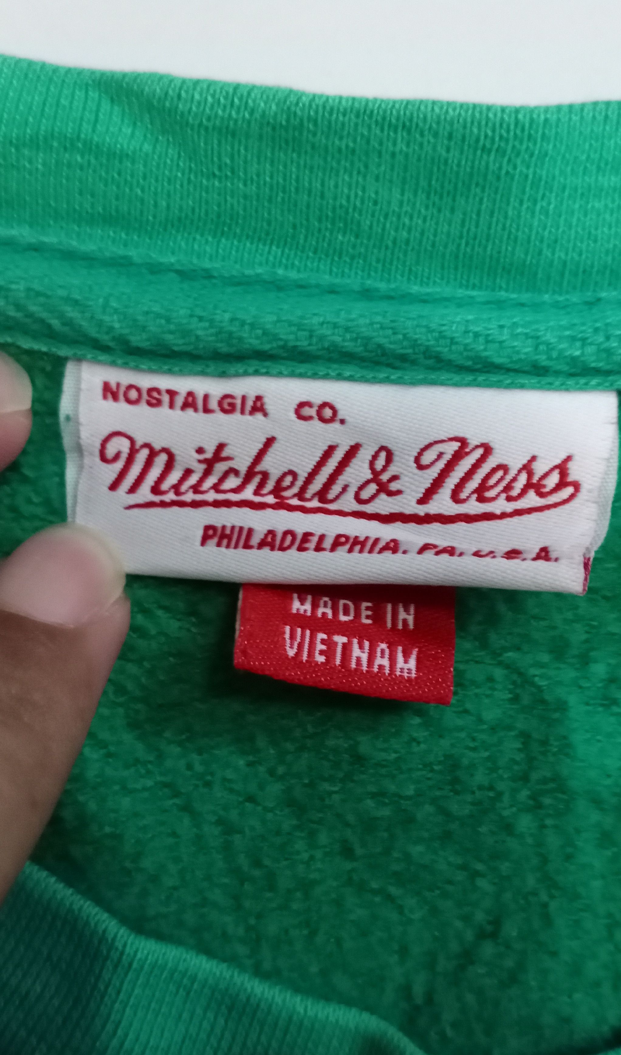 Mitchell & Ness Vintage Boston Celtics x Mitchell Ness NBA Sweatshirt Size US XL / EU 56 / 4 - 6 Thumbnail